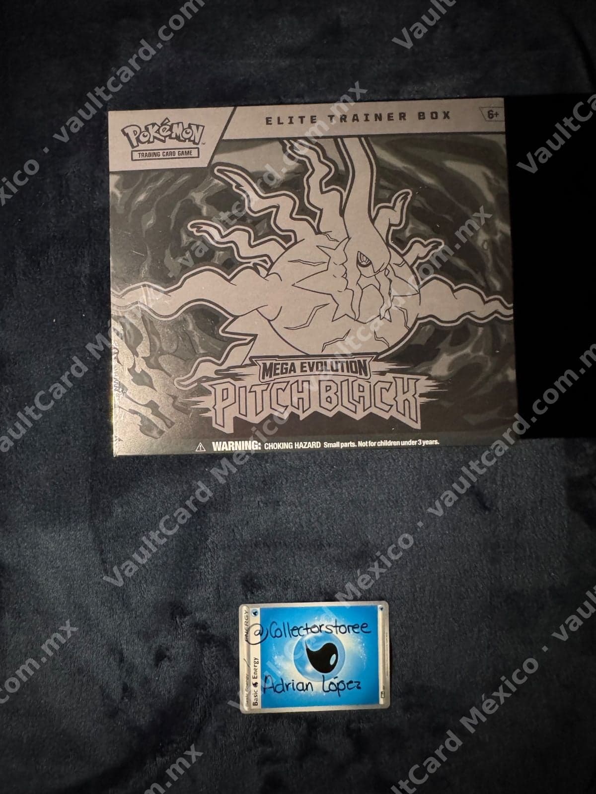 Elite Trainer Box Mega Evolution Pitch Black - Pokémon TCG Inglés Sellada