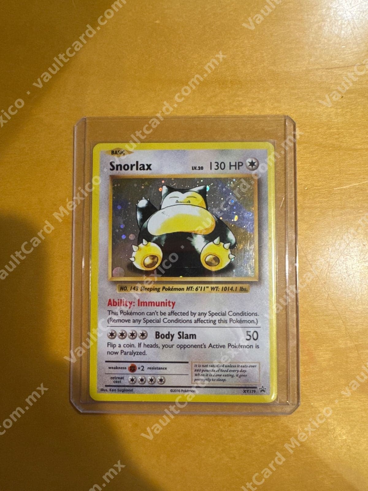Snorlax XY179 - XY Black Star Promos Inglés Holo