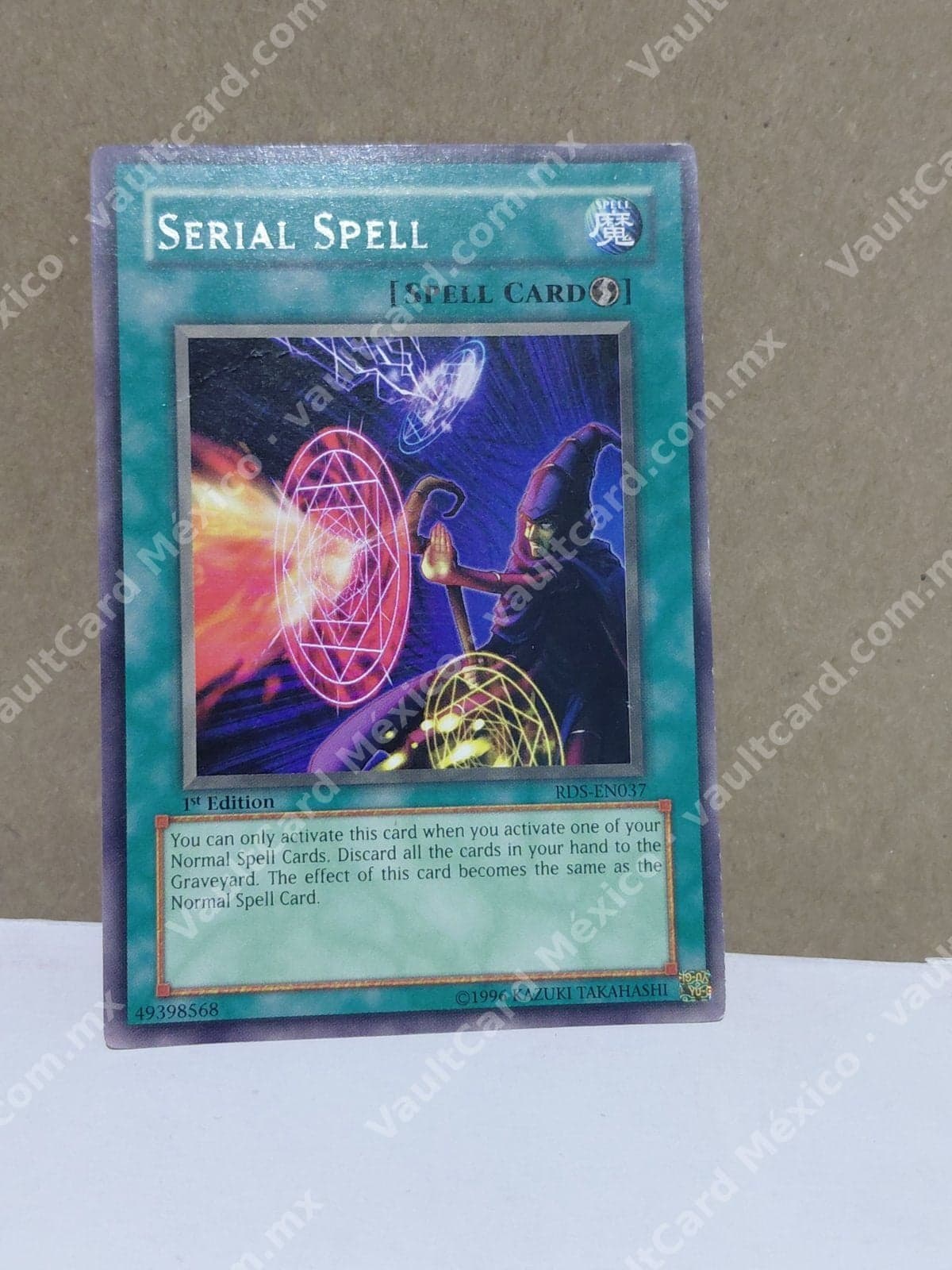 Serial Spell RDS-EN037 - Carta Mágica en Inglés 1st Edition