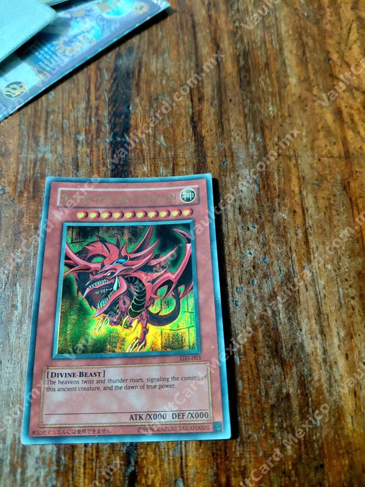 Slifer the Sky Dragon GB1-001 - Carta Yu-Gi-Oh! Inglés