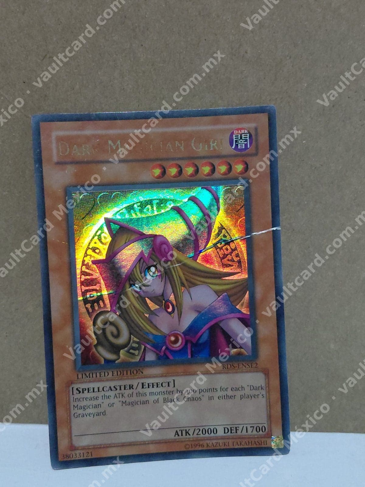 Dark Magician Girl RDS-ENSE2 Ultimate Rare Inglés Limited Edition