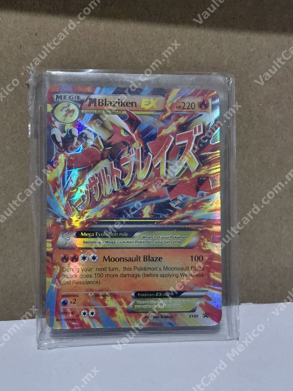 M Blaziken EX XY86 - Promo Inglés Holo