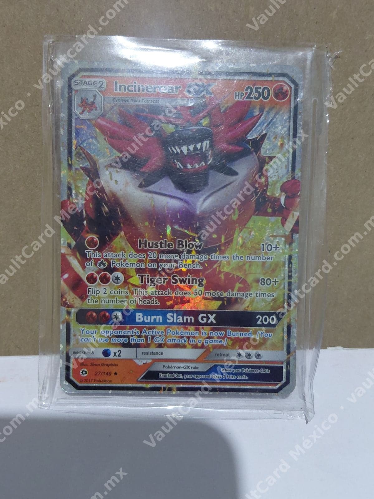 Incineroar GX 27/149 - Inglés Ultra Rare