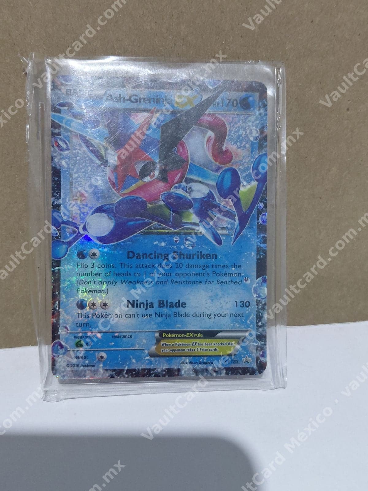 Ash-Greninja EX XY133 - Promo XY Black Star Inglés