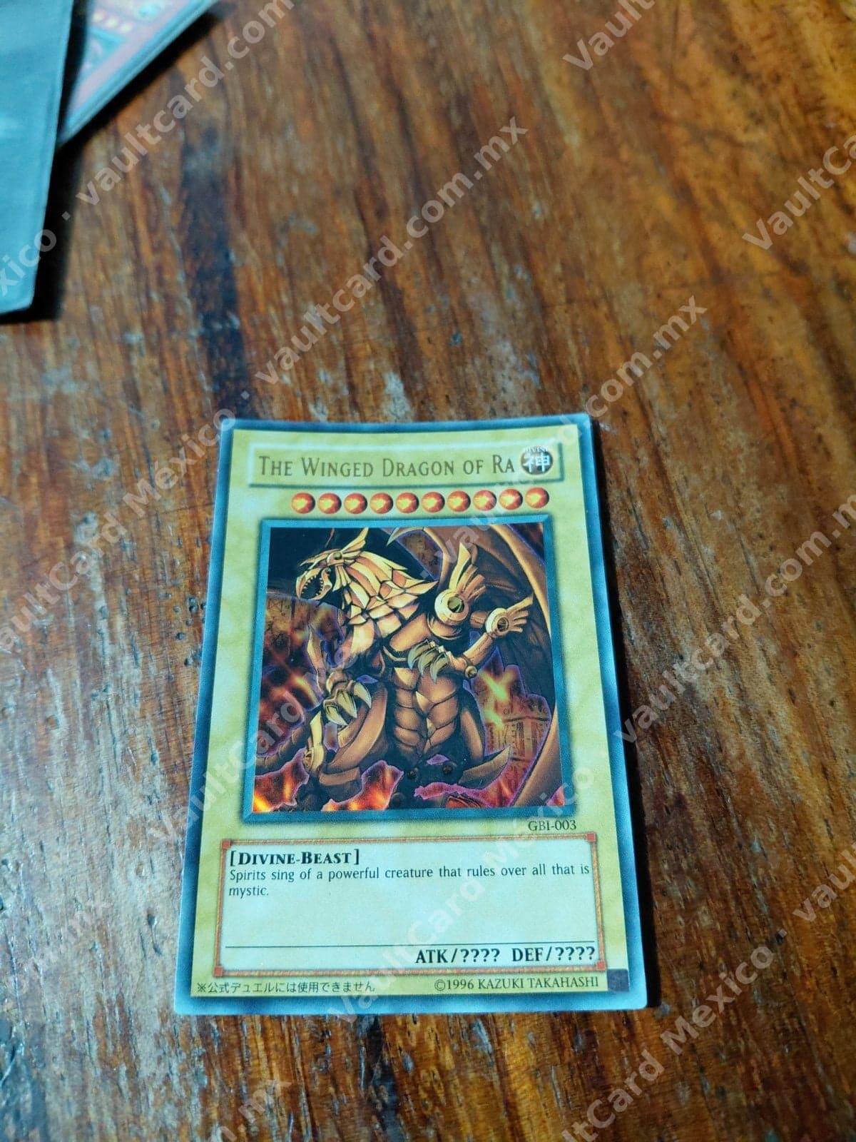 The Winged Dragon of Ra GBI-003 - Promo Game Boy (Inglés)