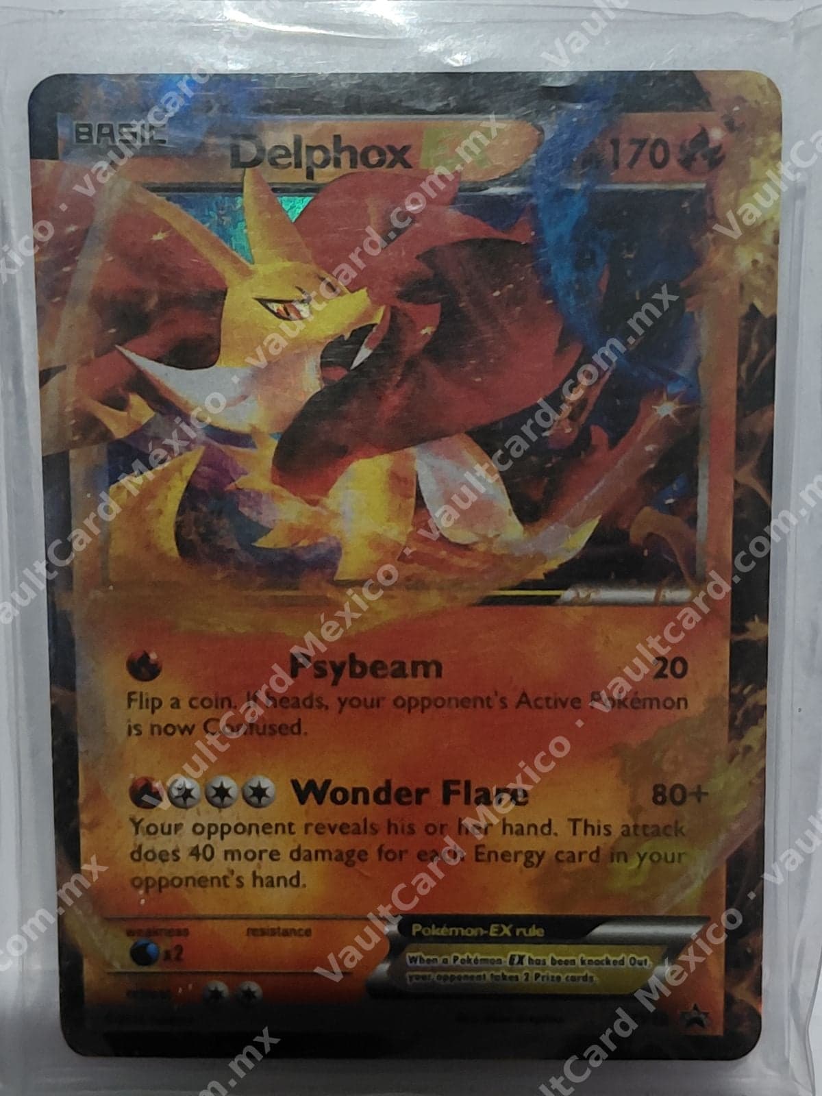 Delphox EX XY46 Promo - Inglés
