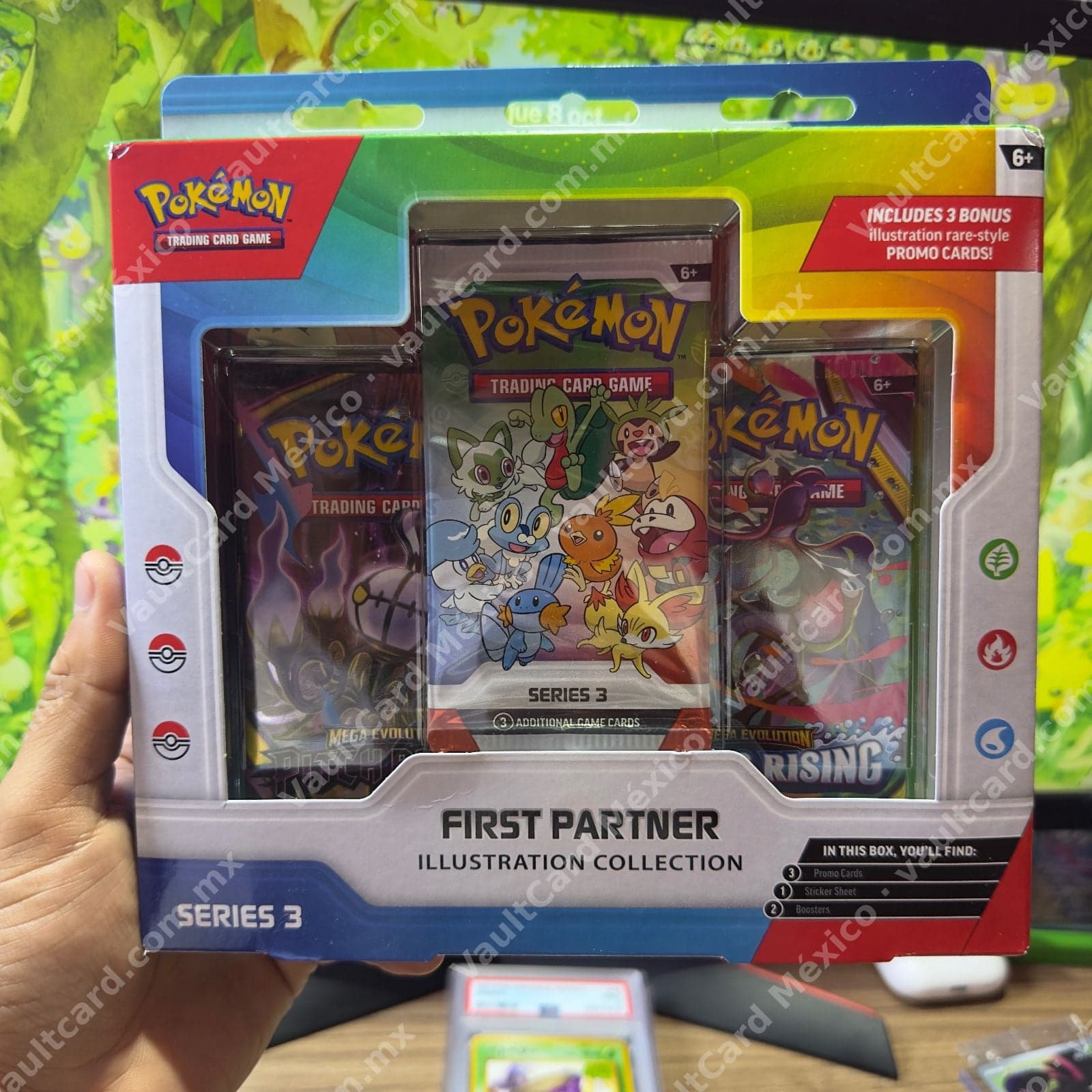 Pokémon TCG First Partner Illustration Collection Series 3 - Sellado Inglés