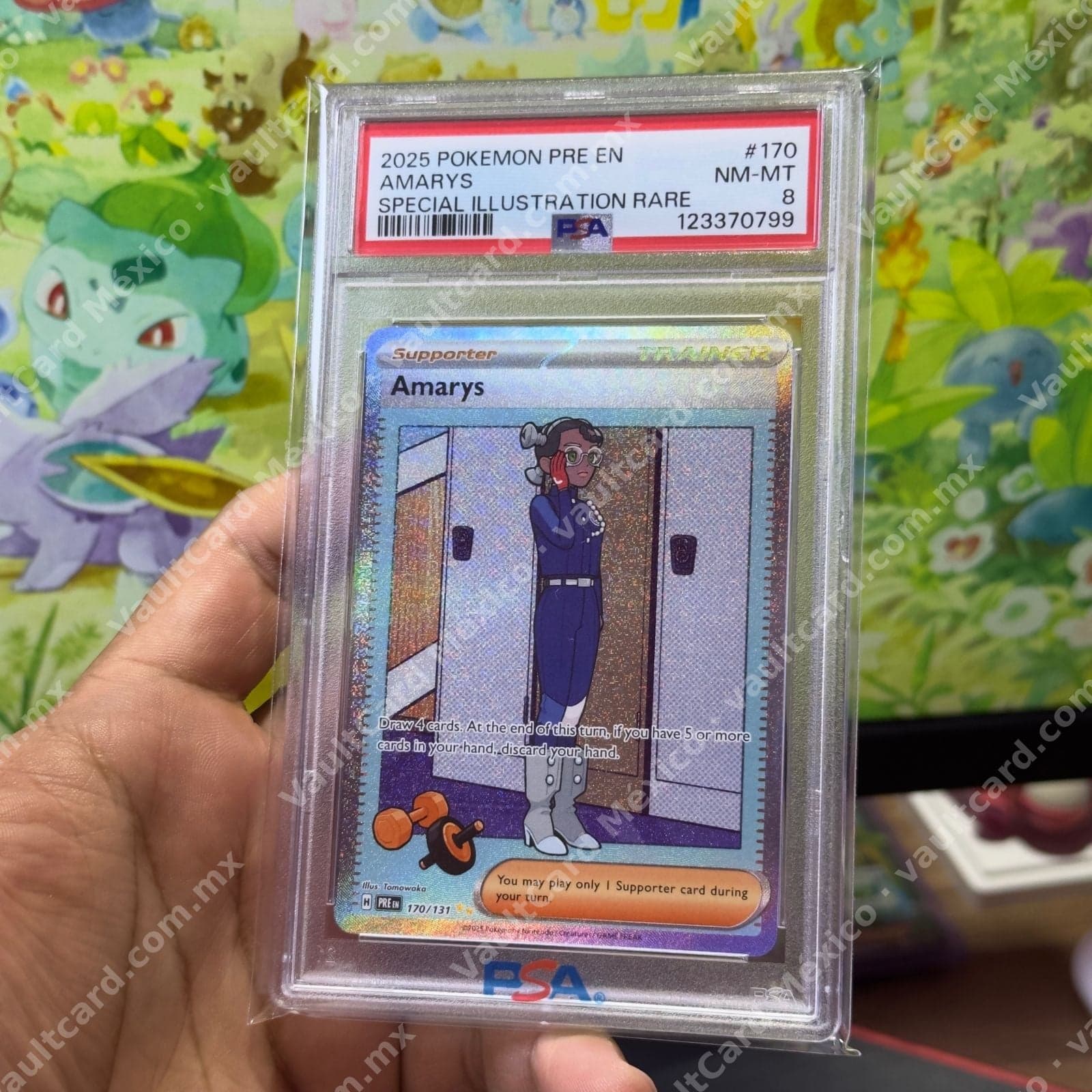 Amarys 170/131 Special Illustration Rare - (PRE) Inglés PSA 8