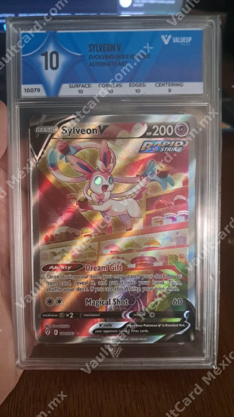 Sylveon V Alt Art 184/203 - Evolving Skies (EVS) Inglés - ValueUp 10