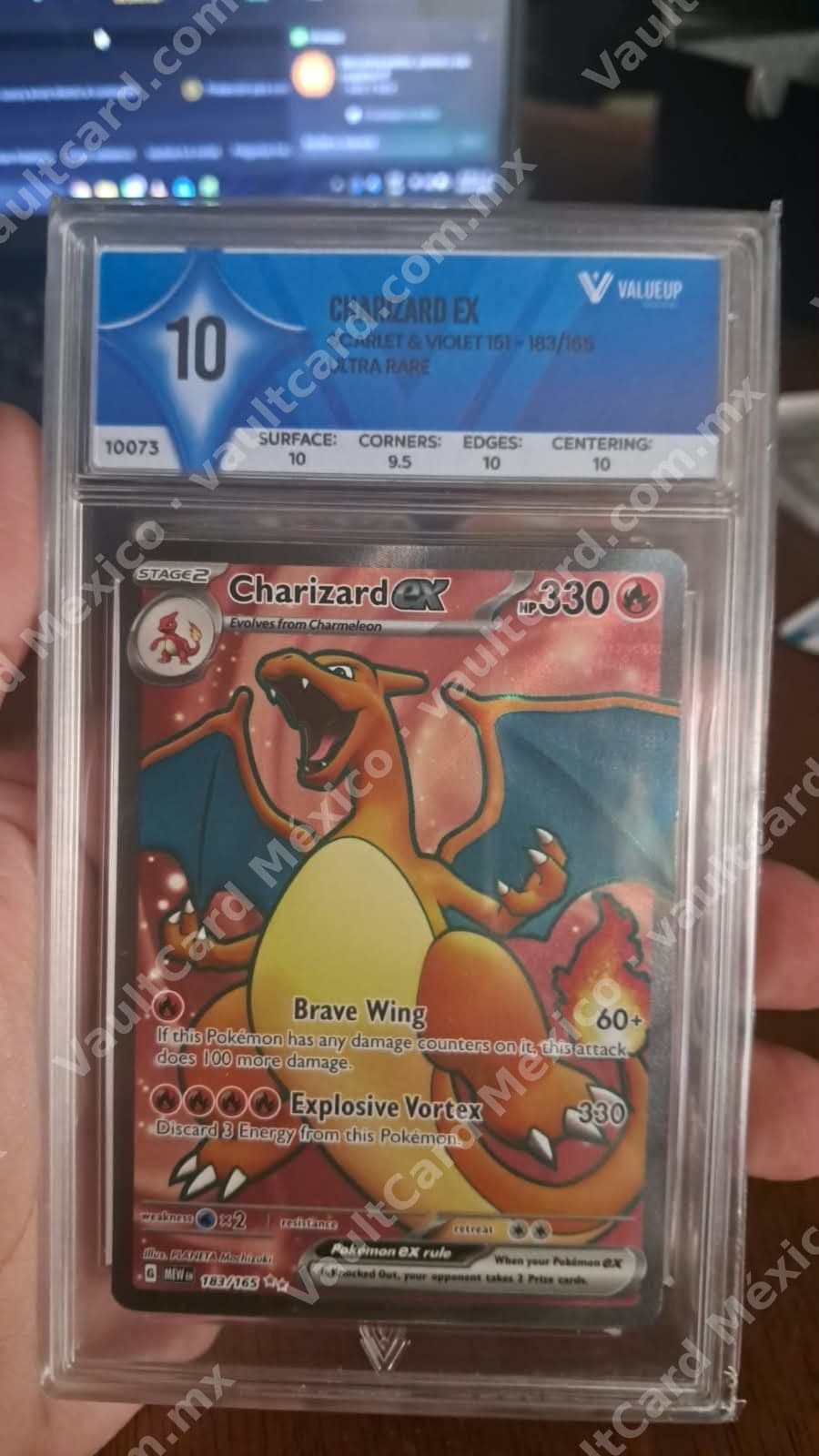 Charizard ex 183/165 - 151 (MEW) Inglés - ValueUp 10