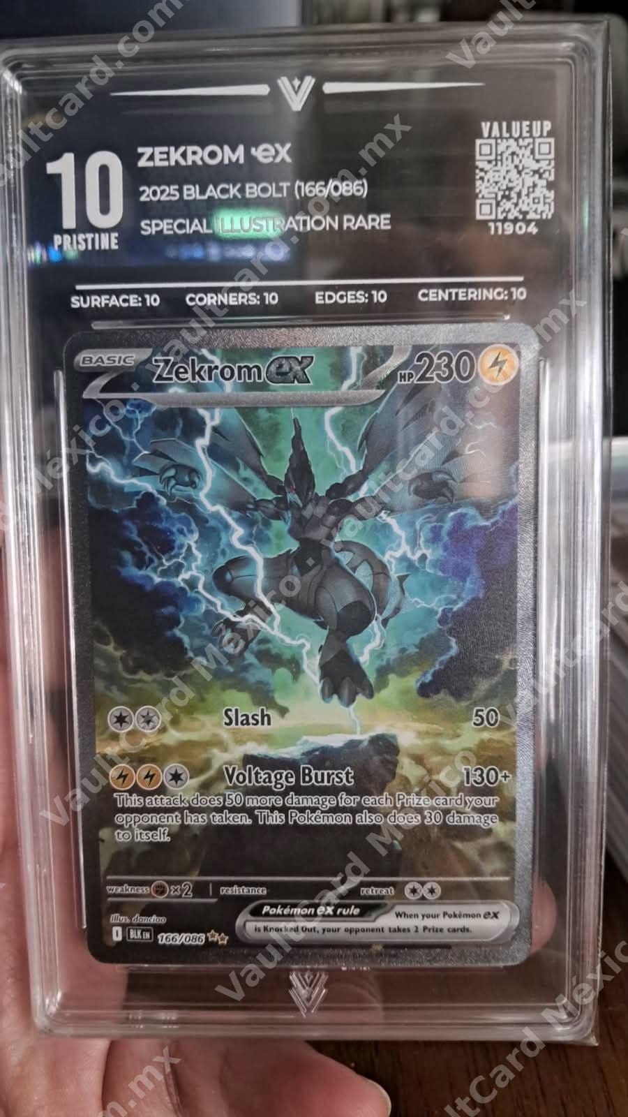 Zekrom ex 166/086 - Black Bolt (BLK) Inglés - ValueUp 10 Pristine