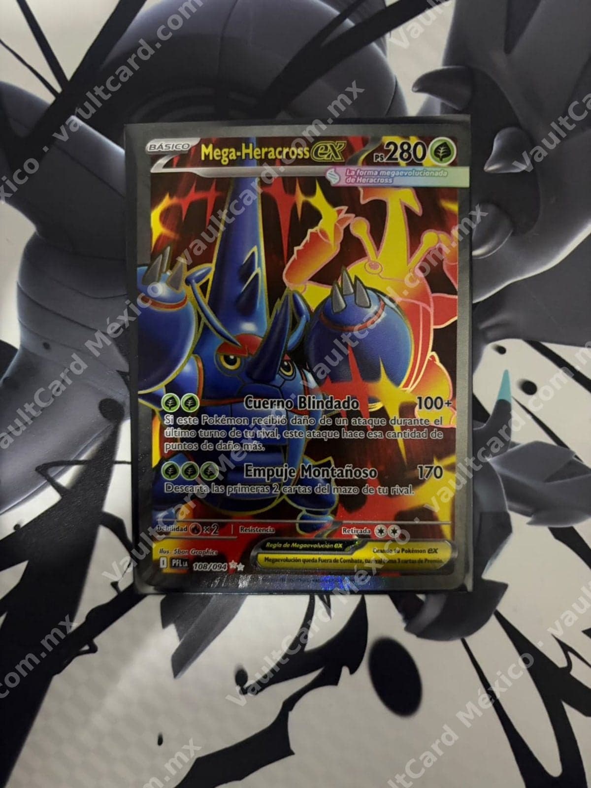 Mega-Heracross ex 108/094 - (PFL) Español Full Art