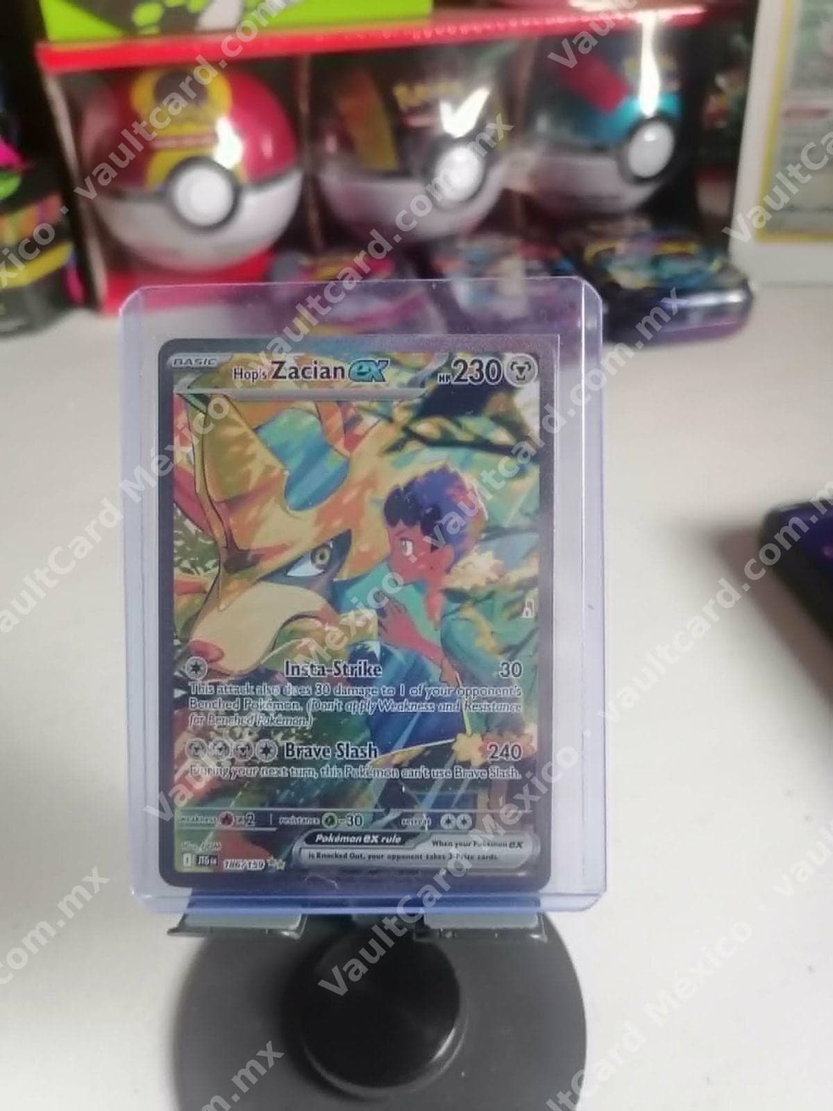 Hop's Zacian ex 186/159 - Inglés Special Illustration Rare