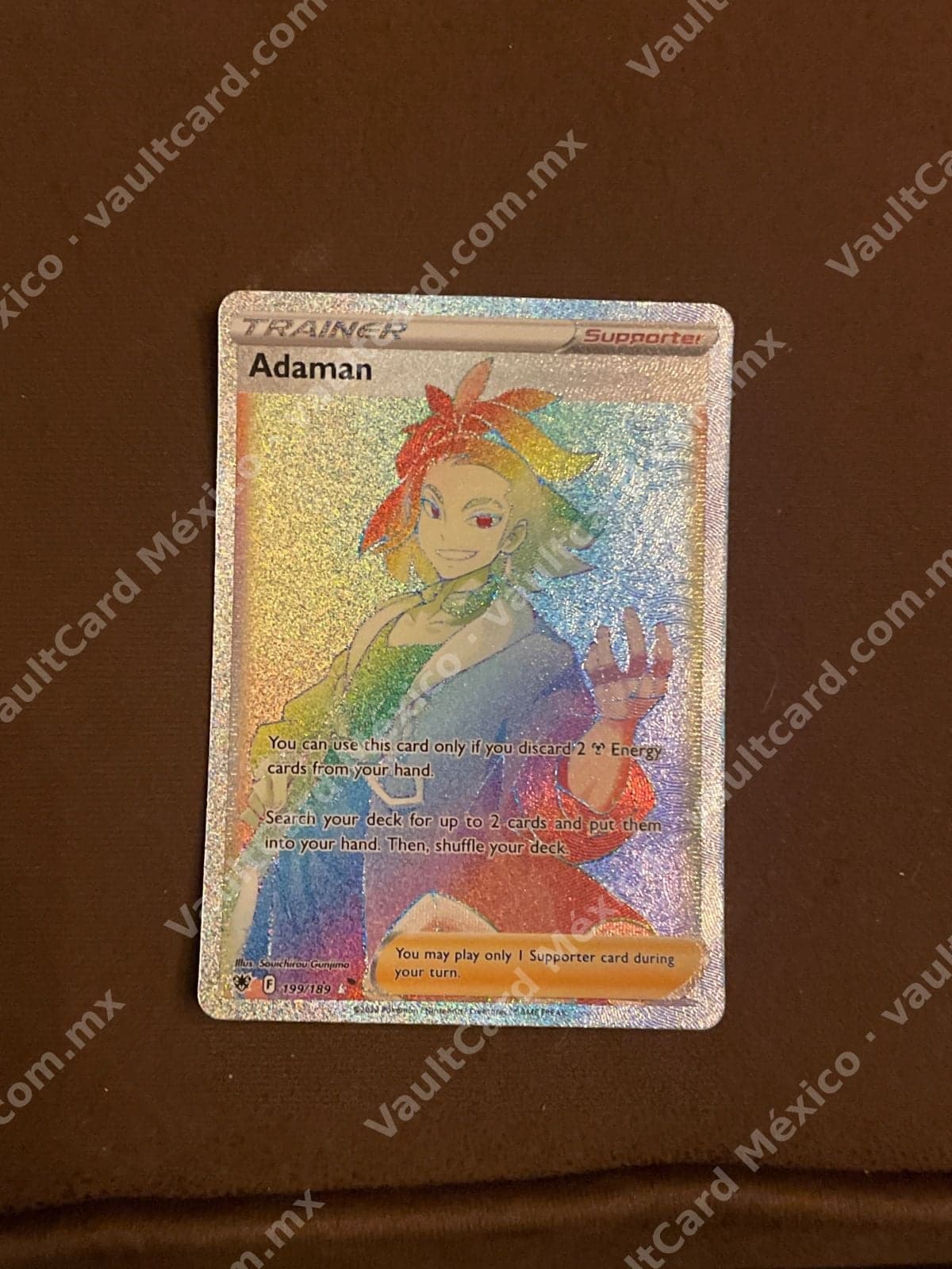 Adaman 199/189 - Astral Radiance (ASR) Inglés - Rainbow Rare