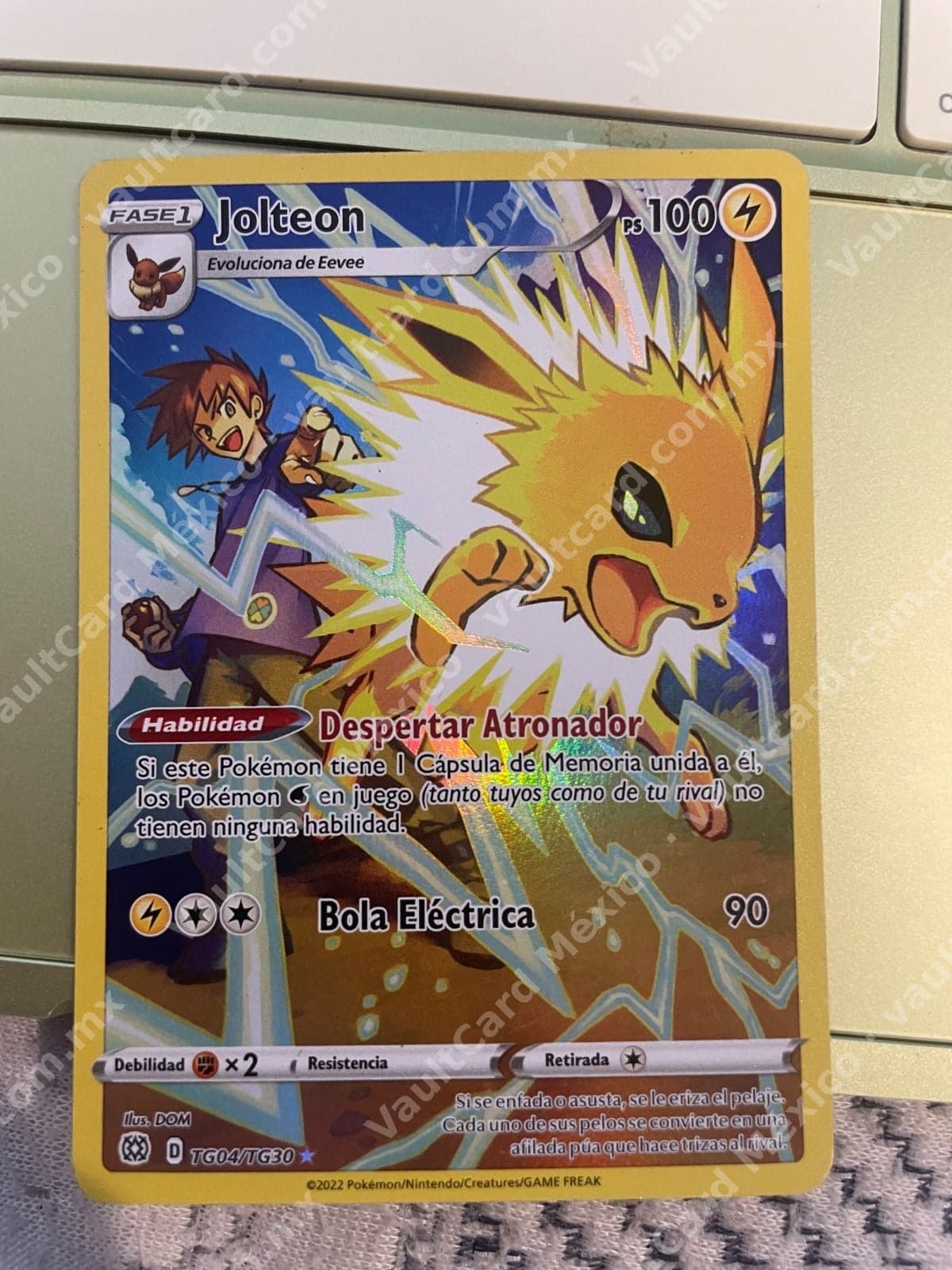 Jolteon TG04/TG30 - Estrellas Brillantes (BRS) Trainer Gallery Español