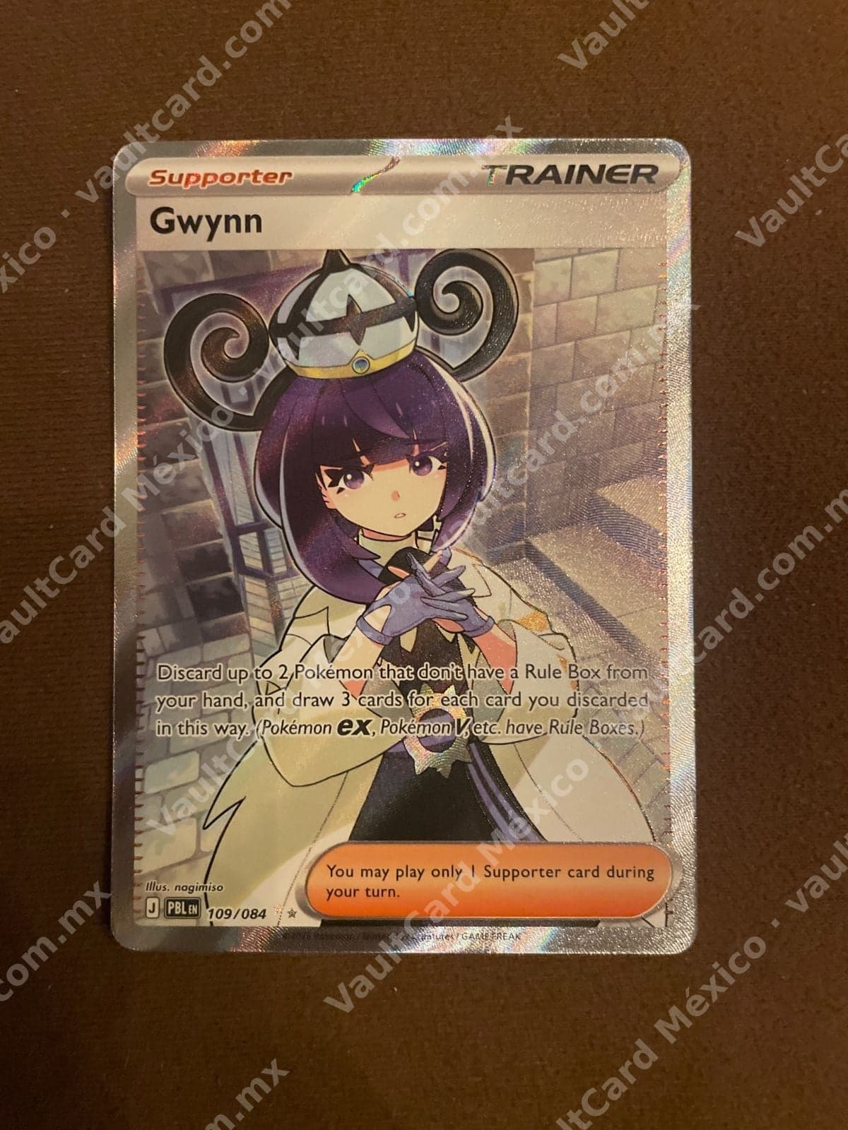 Gwynn 109/084 (PBL) Inglés - Full Art Supporter