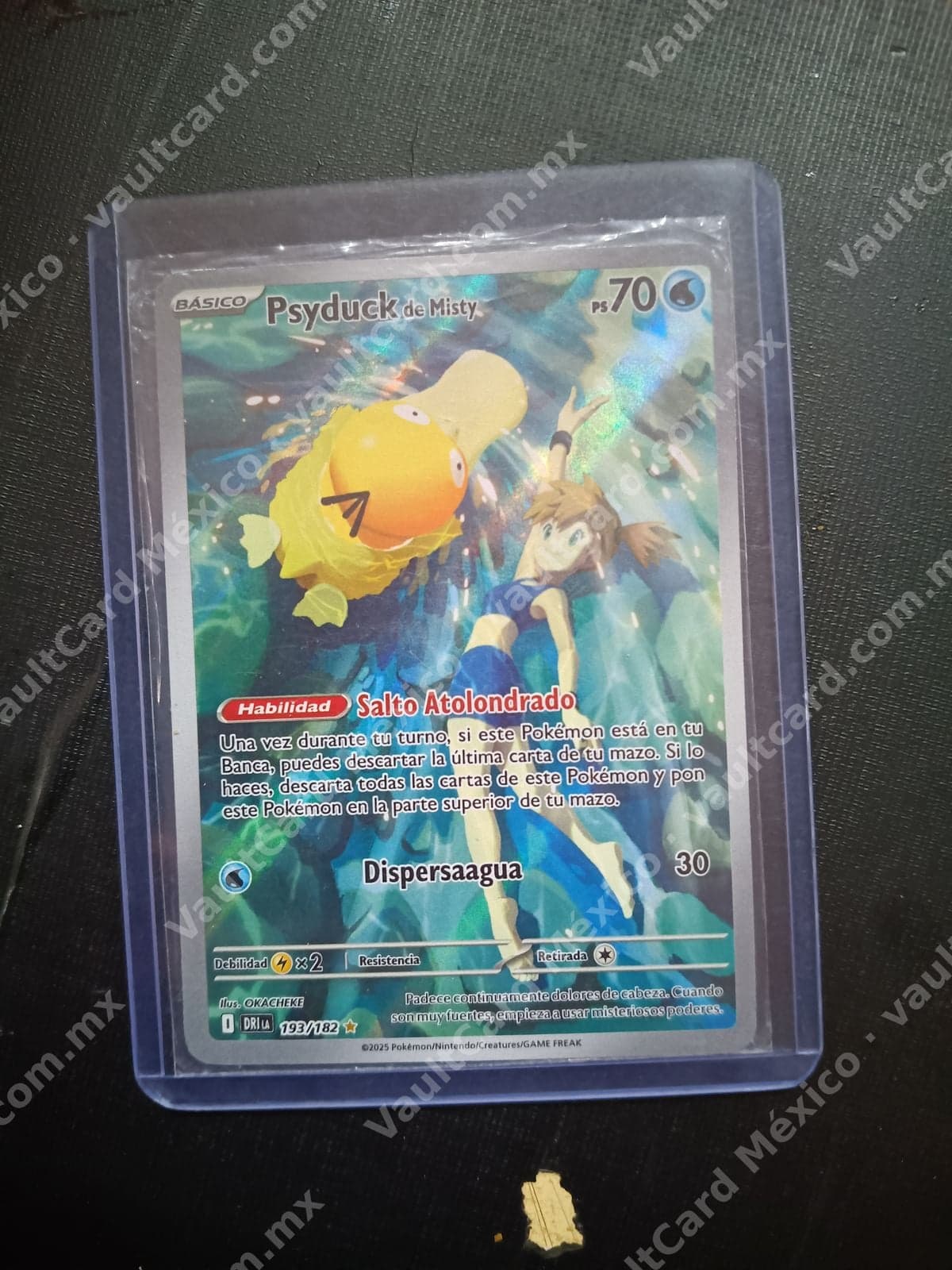 Psyduck de Misty 193/182 - (DRI) Español - Illustration Rare