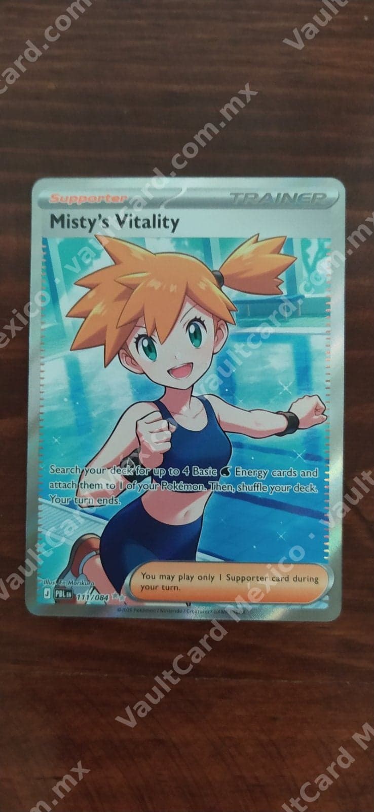 Misty's Vitality 111/084 - (PBL) Inglés - Full Art