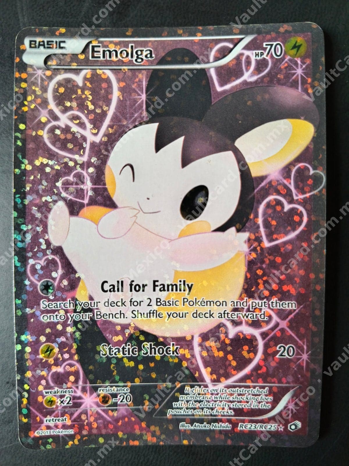 Emolga RC23/RC25 - Legendary Treasures Radiant Collection Inglés Full Art