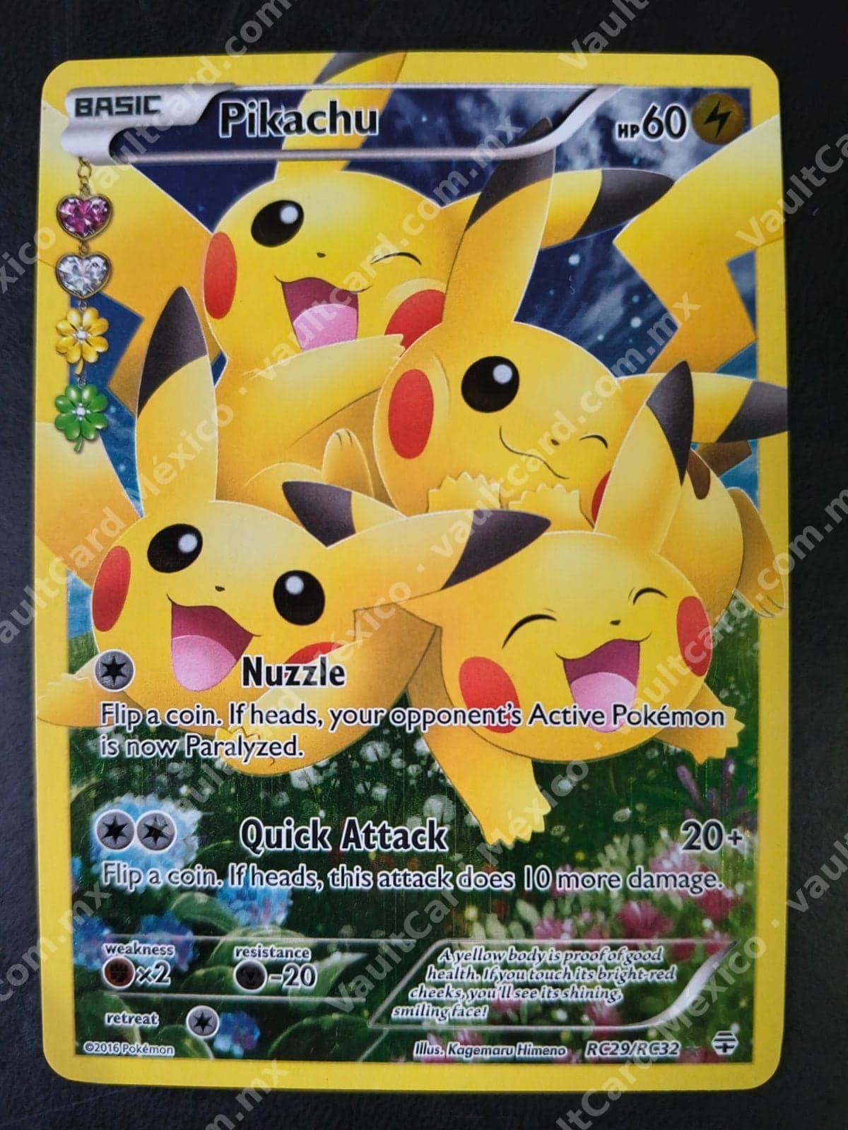 Pikachu RC29/RC32 - Generations Radiant Collection Full Art Inglés