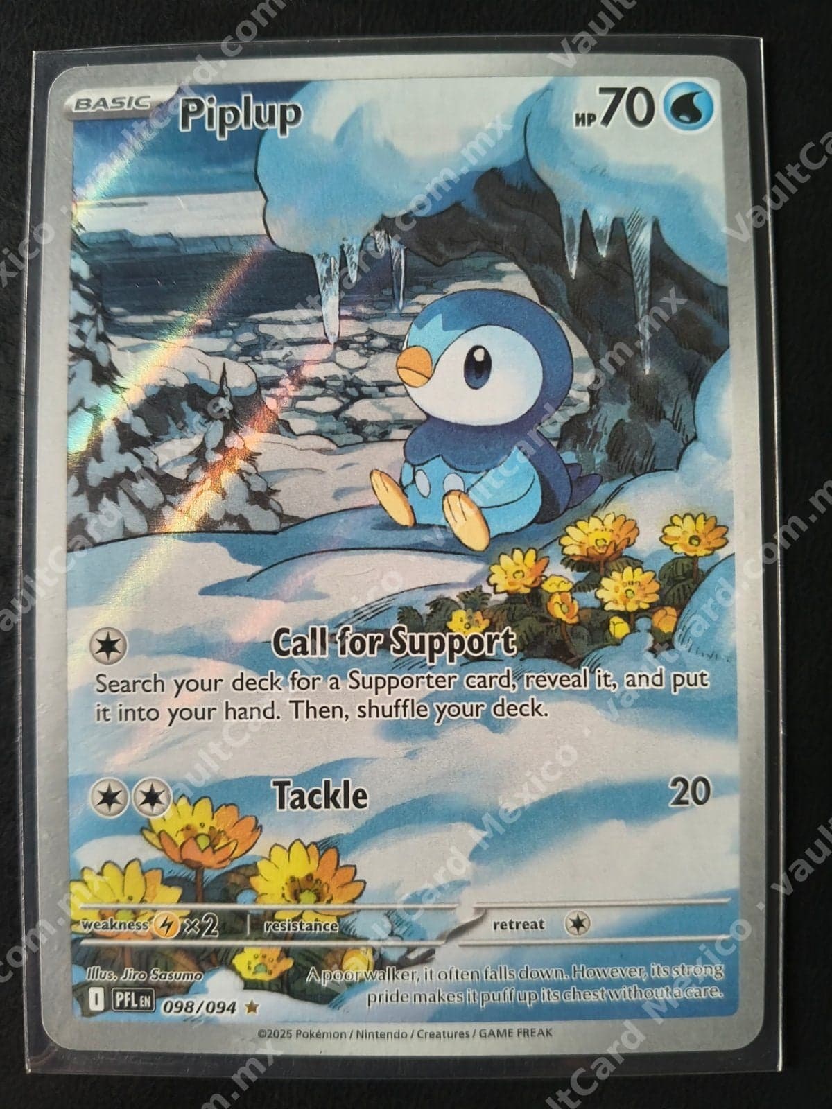 Piplup 098/094 - (PFL) Inglés - Illustration Rare