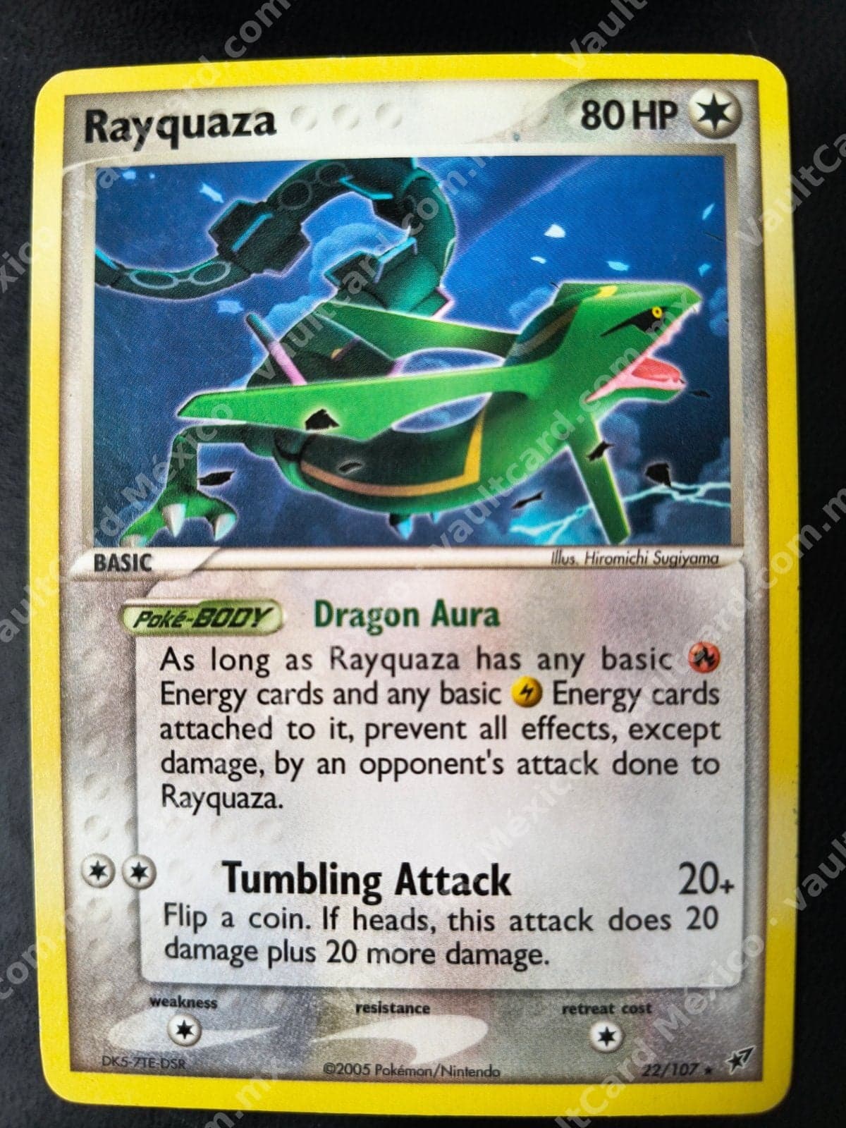 Rayquaza 22/107 - EX Deoxys Inglés