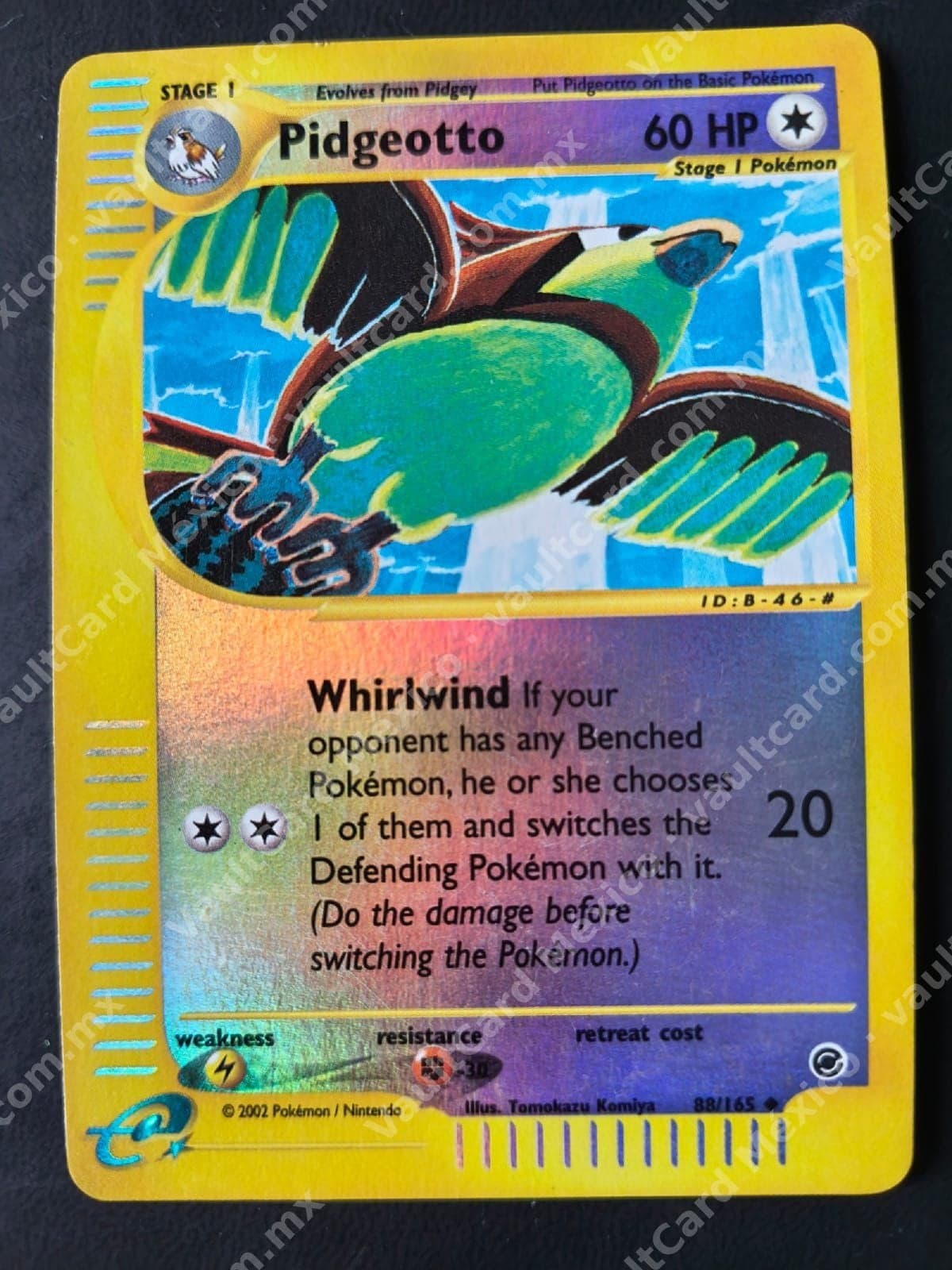 Pidgeotto 88/165 - Expedition Base Set Inglés (Reverse Holo)