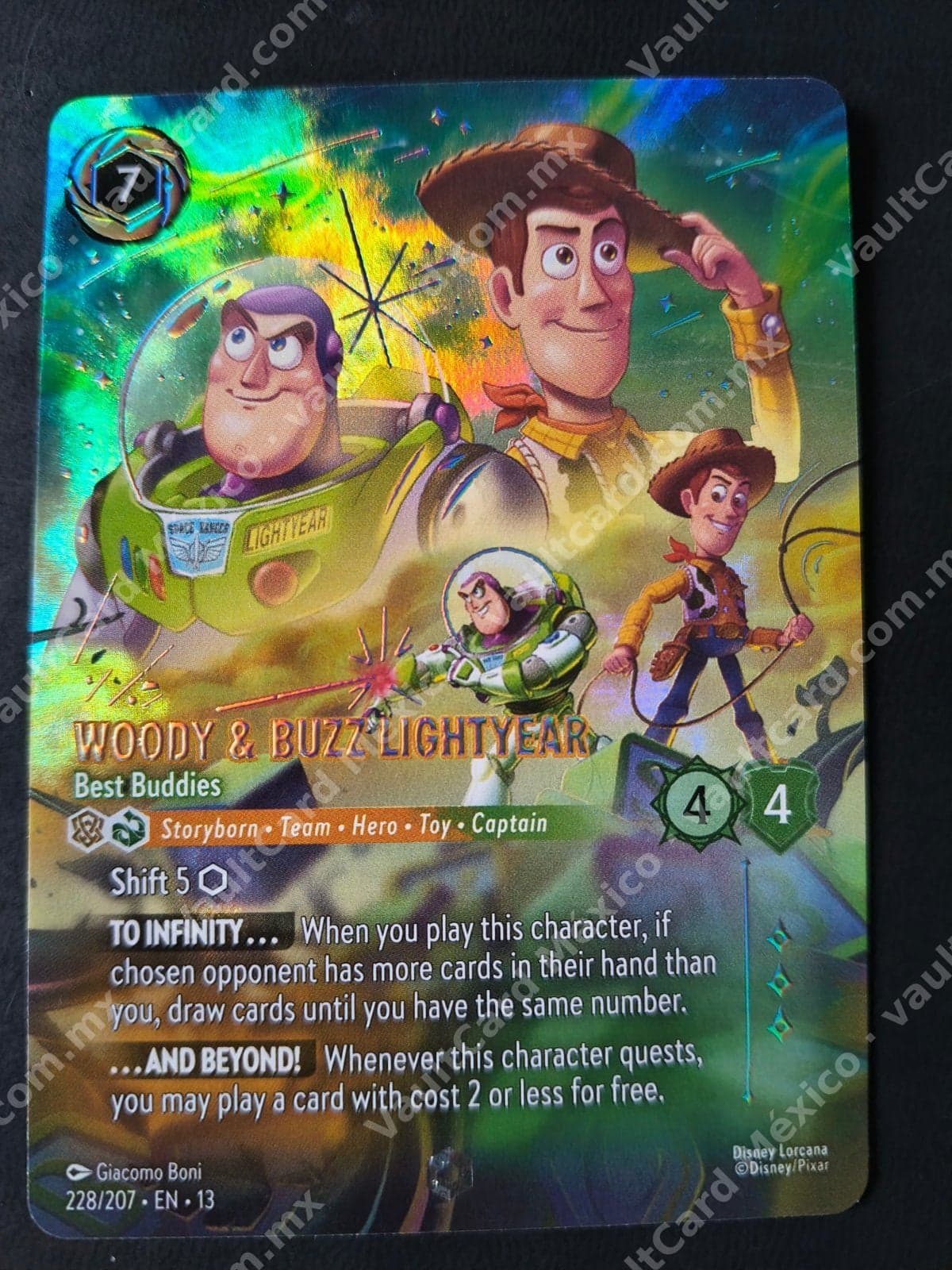 Woody & Buzz Lightyear - Best Buddies 228/207 Enchanted - Disney Lorcana (Inglés)