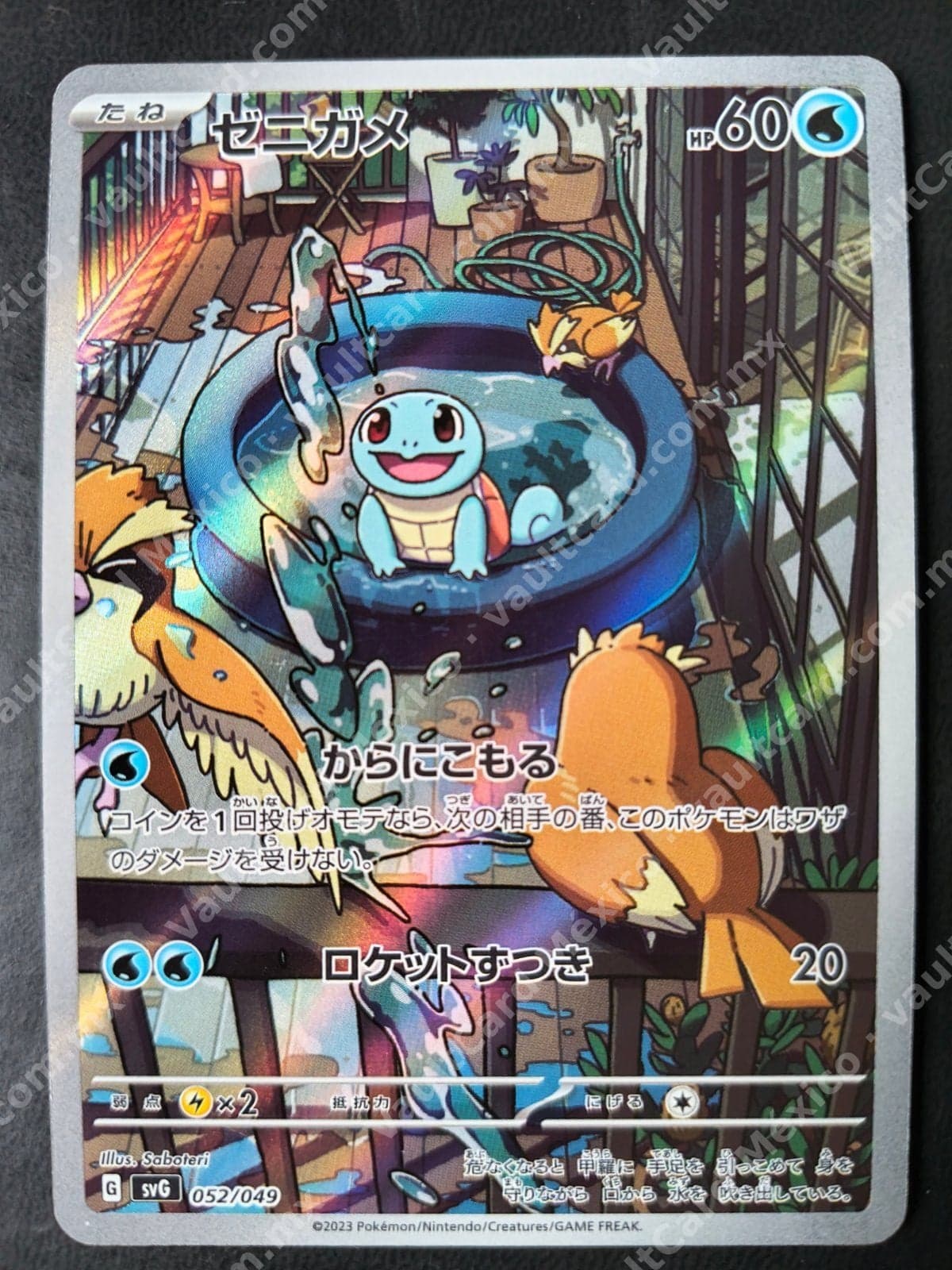 Squirtle (ゼニガメ) 052/049 - (SVG) Japonés Art Rare