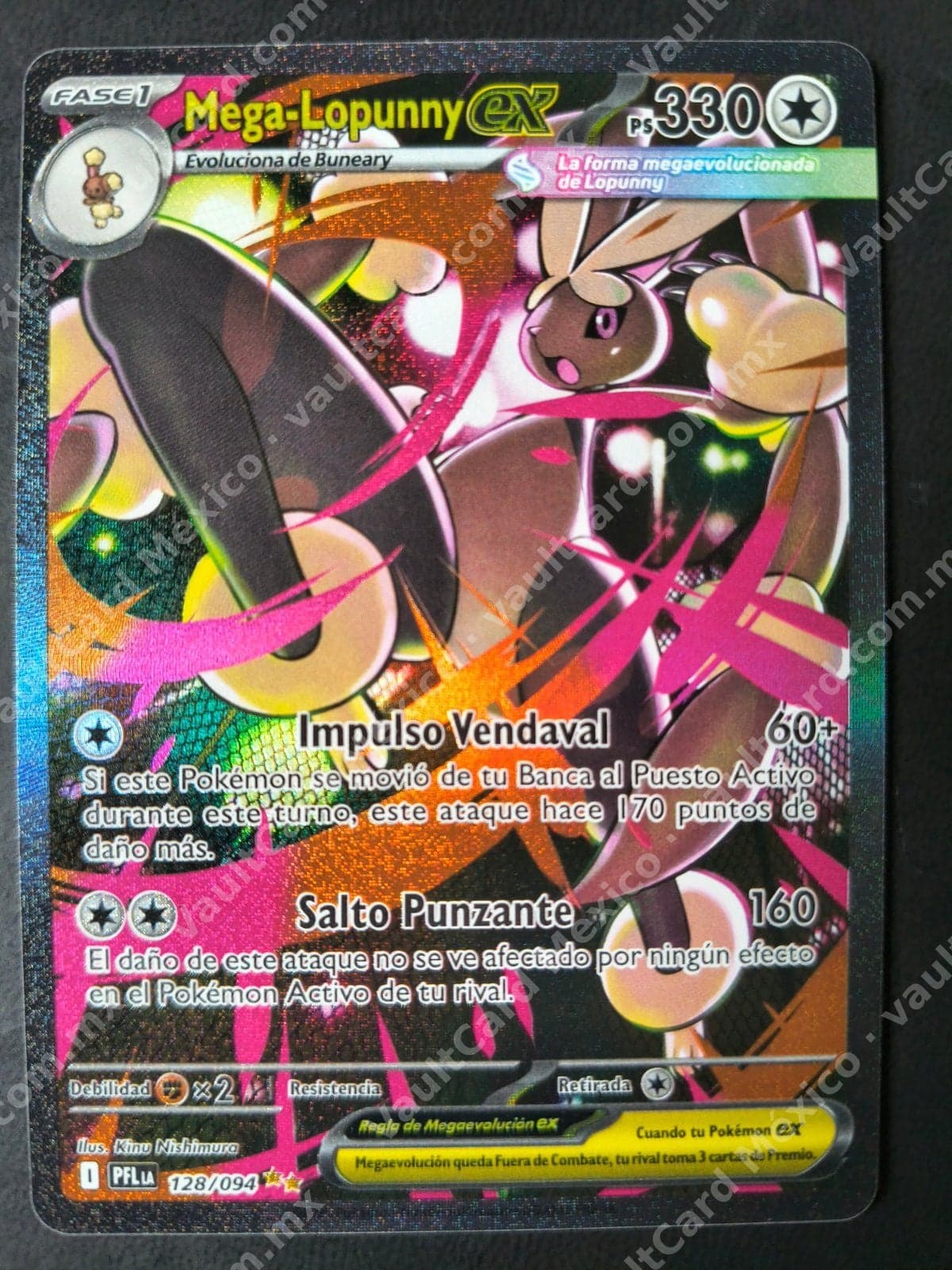 Mega-Lopunny ex 128/094 - (PFL) Español Full Art