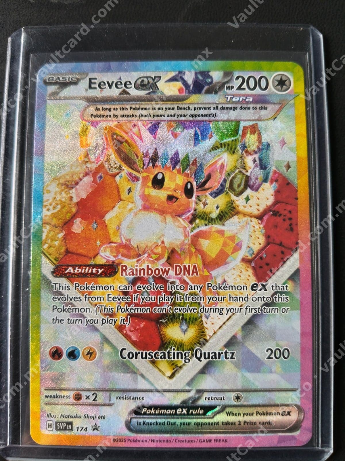 Eevee ex 174 - Promo SVP Inglés (Special Illustration Rare)