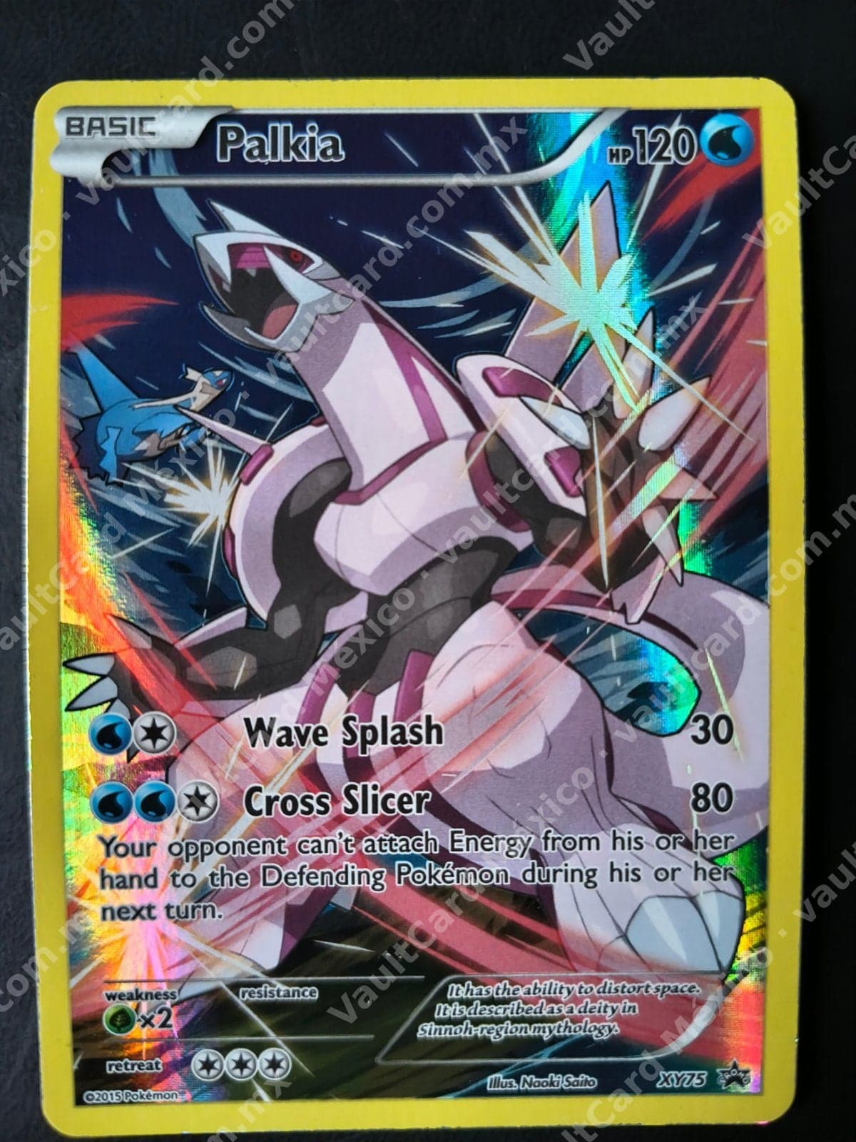 Palkia XY75 - XY Black Star Promo Inglés Full Art