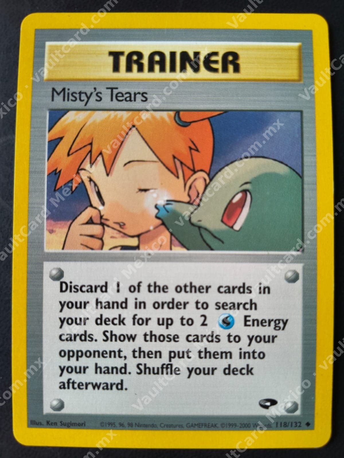 Misty's Tears 118/132 - Gym Challenge Inglés