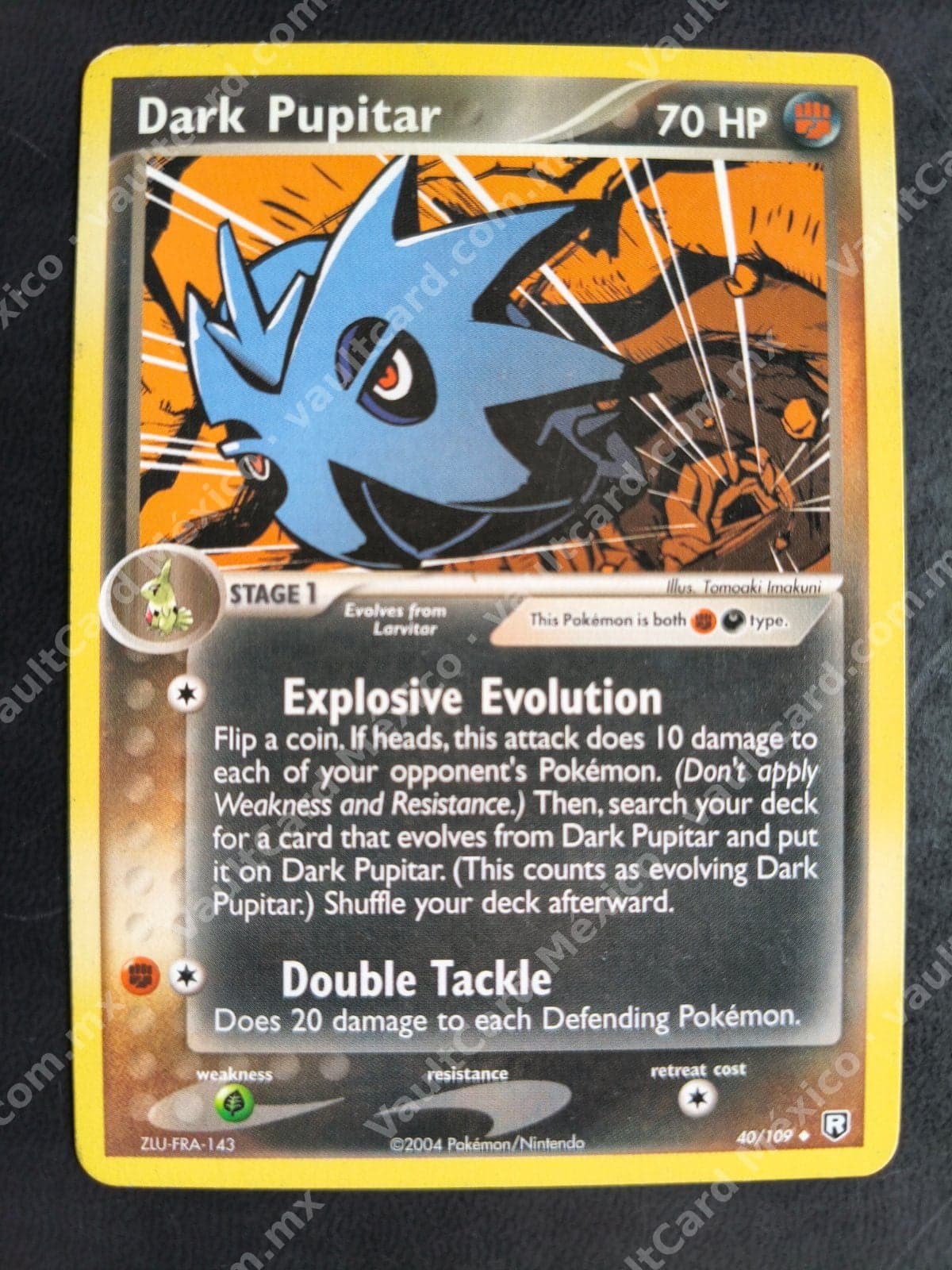 Dark Pupitar 40/109 - EX Team Rocket Returns Inglés