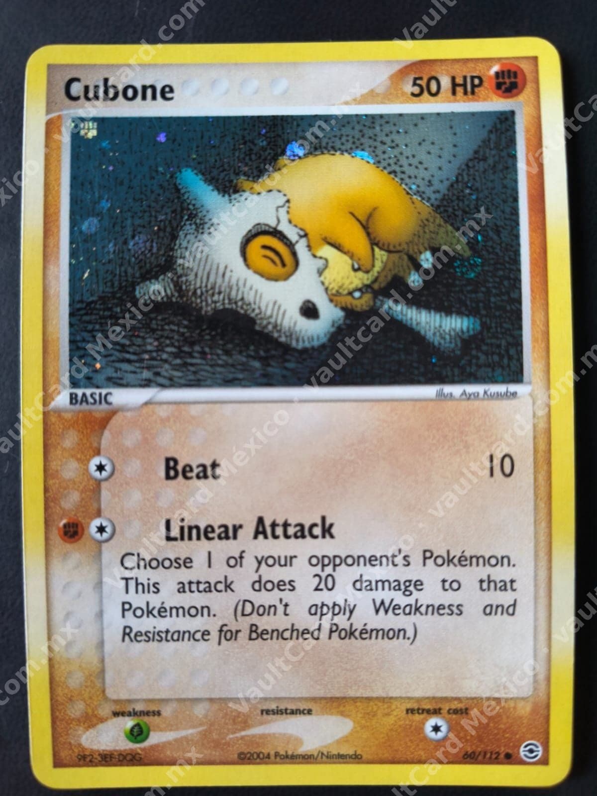 Cubone 60/112 - EX FireRed & LeafGreen Inglés