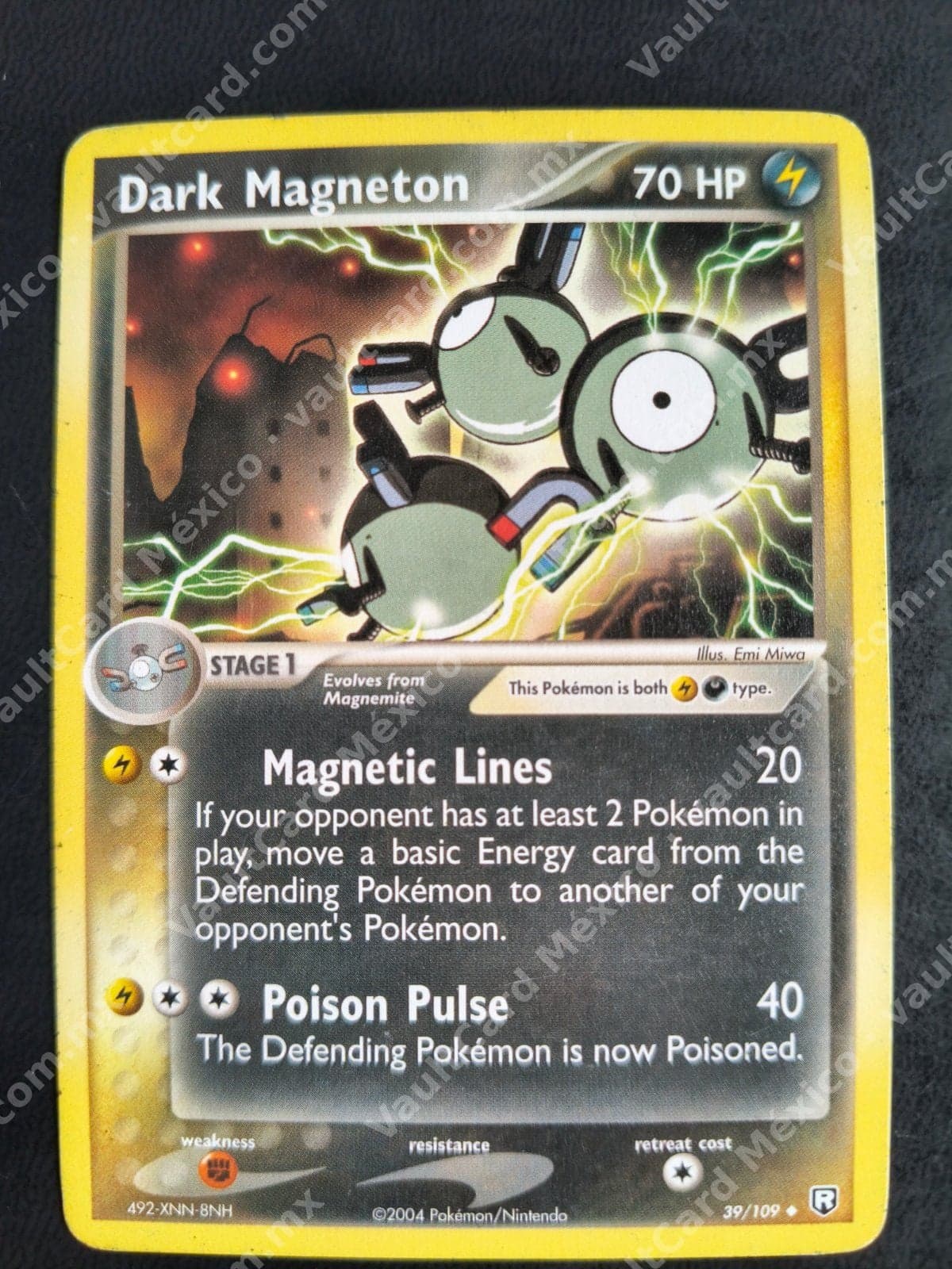 Dark Magneton 39/109 - EX Team Rocket Returns Inglés