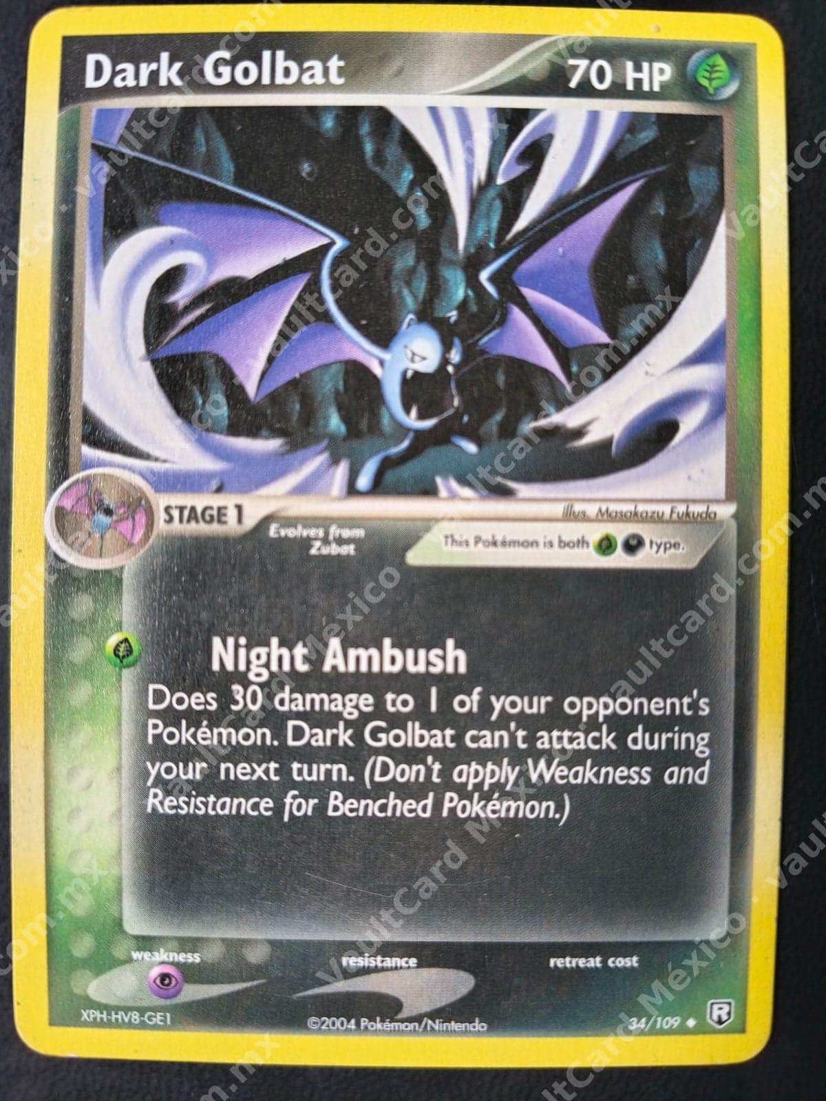 Dark Golbat 34/109 - EX Team Rocket Returns Inglés