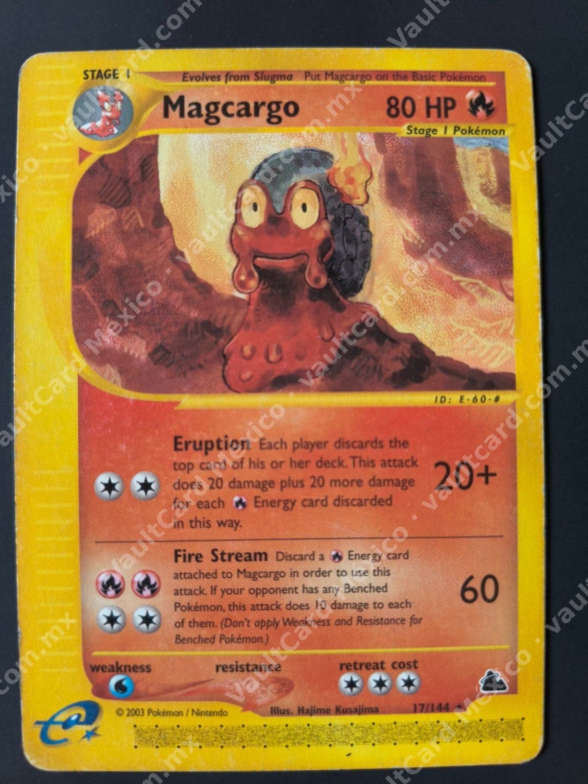 Magcargo 17/144 - Skyridge (e-Series) Inglés