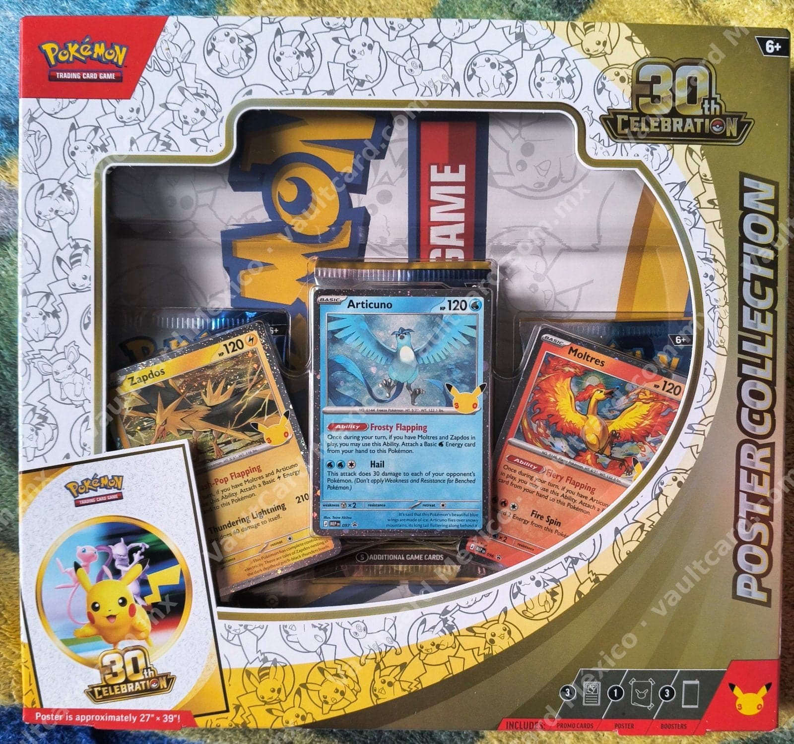 Pokémon TCG 30th Celebration Poster Collection - Sellado Inglés