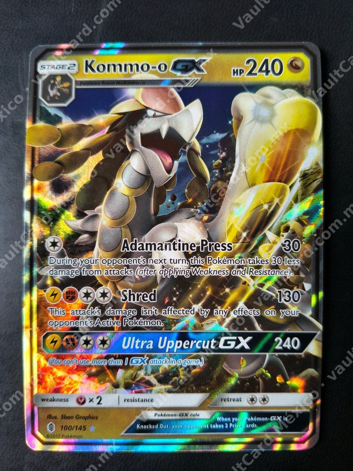 Kommo-o GX 100/145 - Guardians Rising Inglés