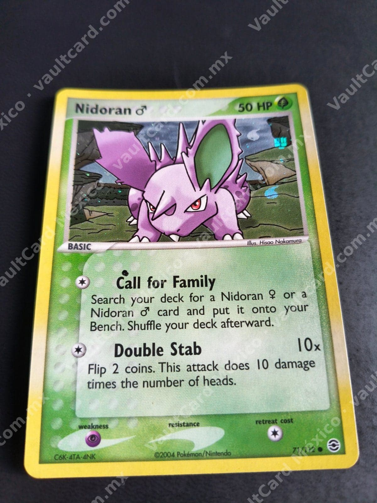 Nidoran ♂ 71/112 - EX FireRed & LeafGreen Inglés