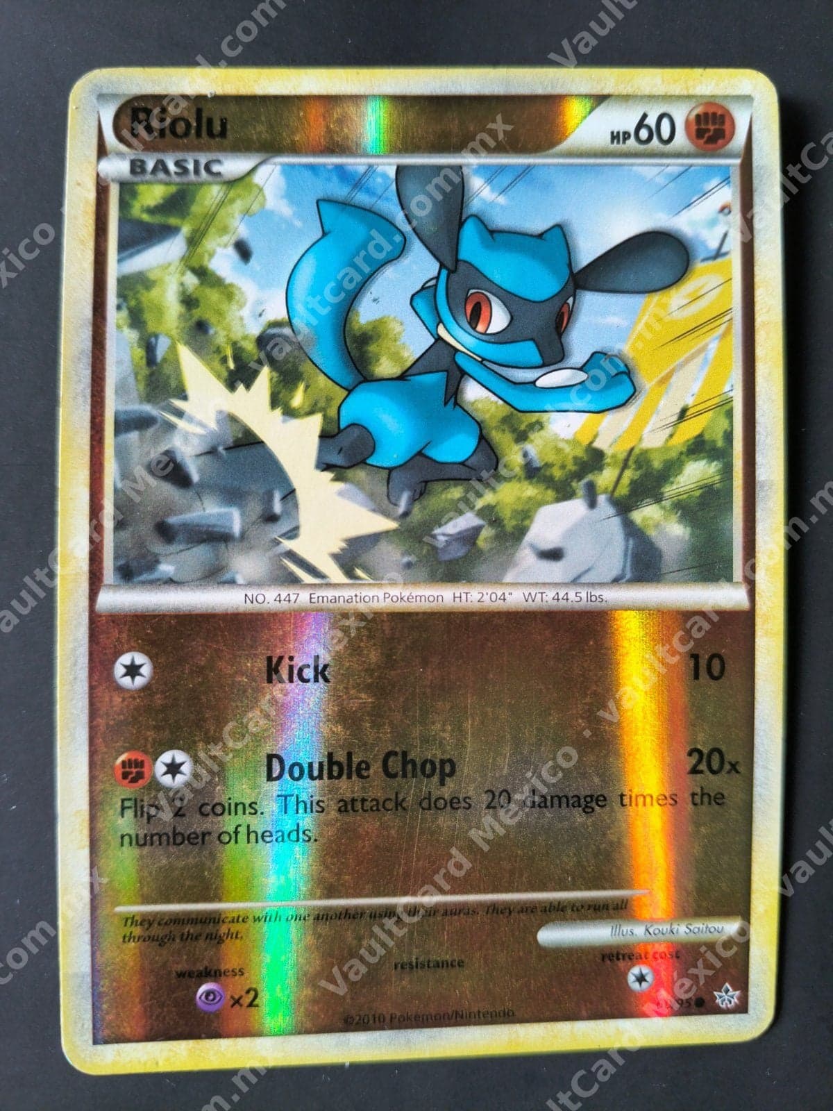 Riolu 60/95 Holo - Inglés Pokémon TCG