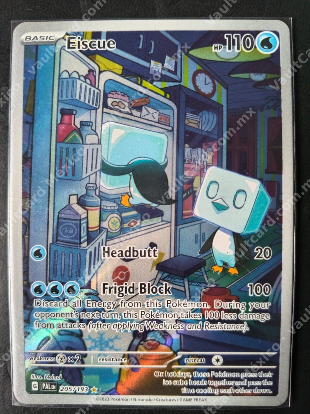 Eiscue 205/193 - Paldea Evolved (PAL) Inglés - Illustration Rare