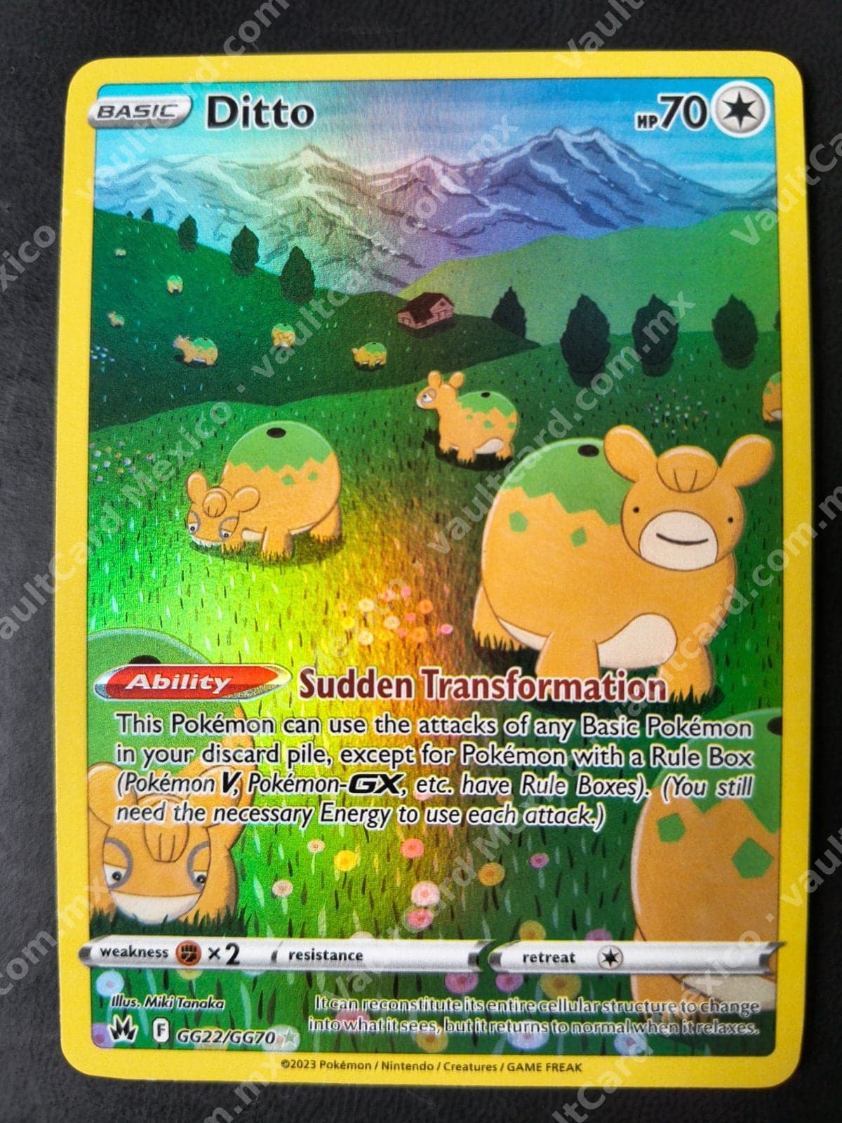 Ditto GG22/GG70 - Crown Zenith Galarian Gallery Inglés