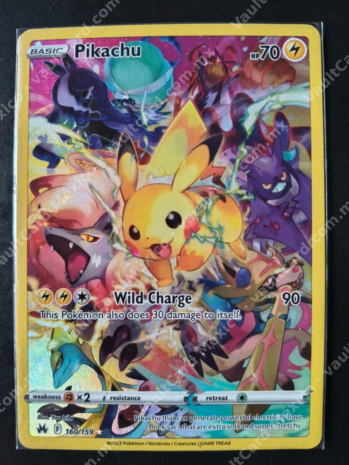 Pikachu 160/159 - Crown Zenith (CRZ) Inglés Secret Rare