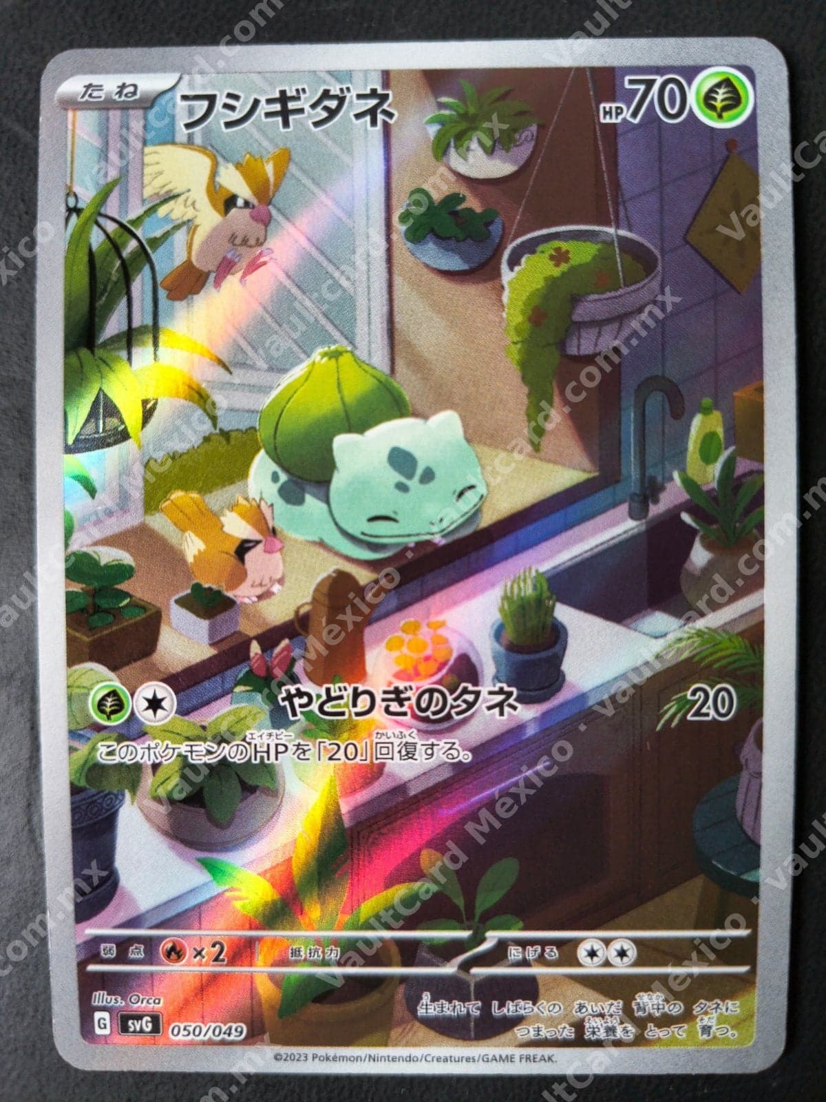 Bulbasaur (Fushigidane) 050/049 - svG Japonés Art Rare