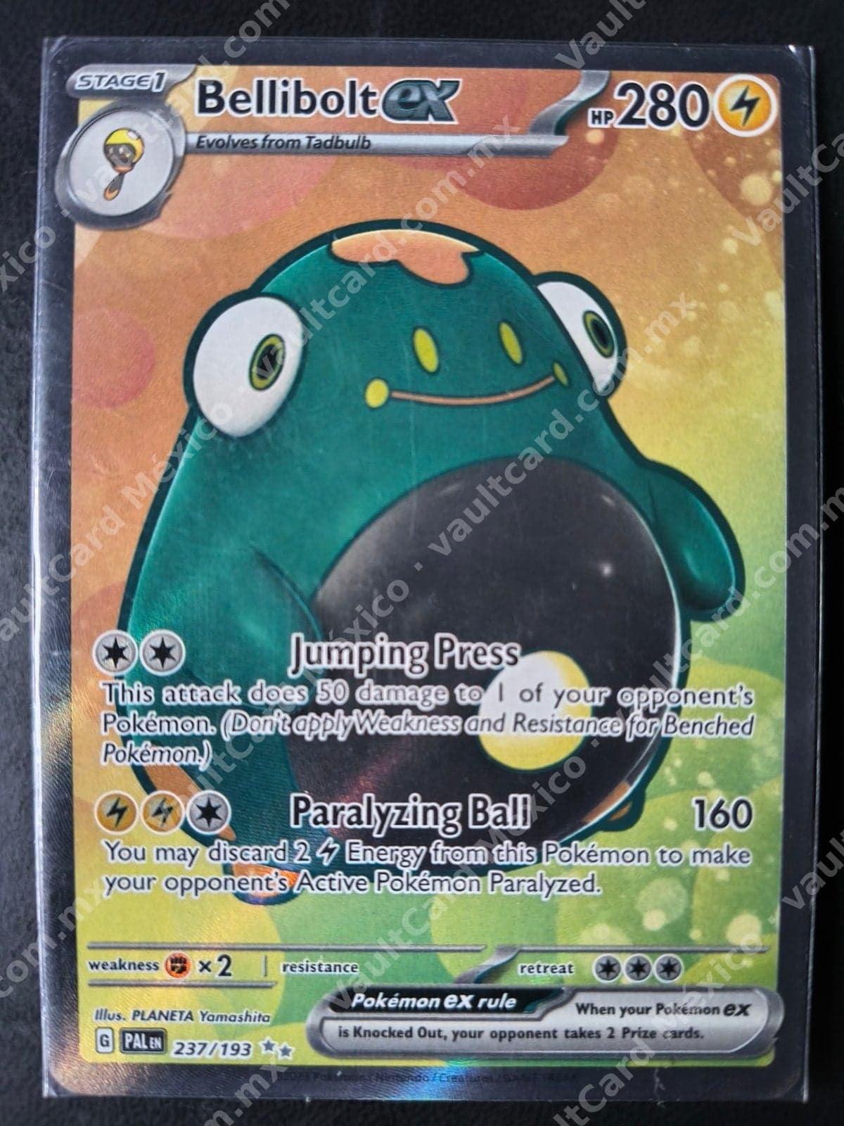 Bellibolt ex 237/193 - Paldea Evolved (PAL) Inglés