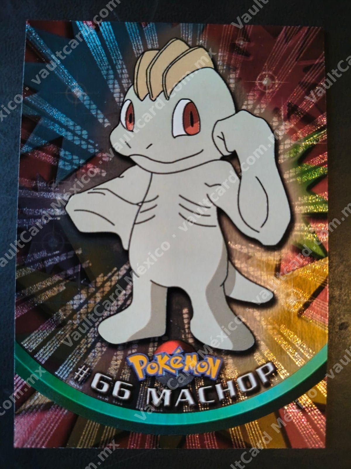 Machop #66 - Topps TV Animation Edition Foil Inglés
