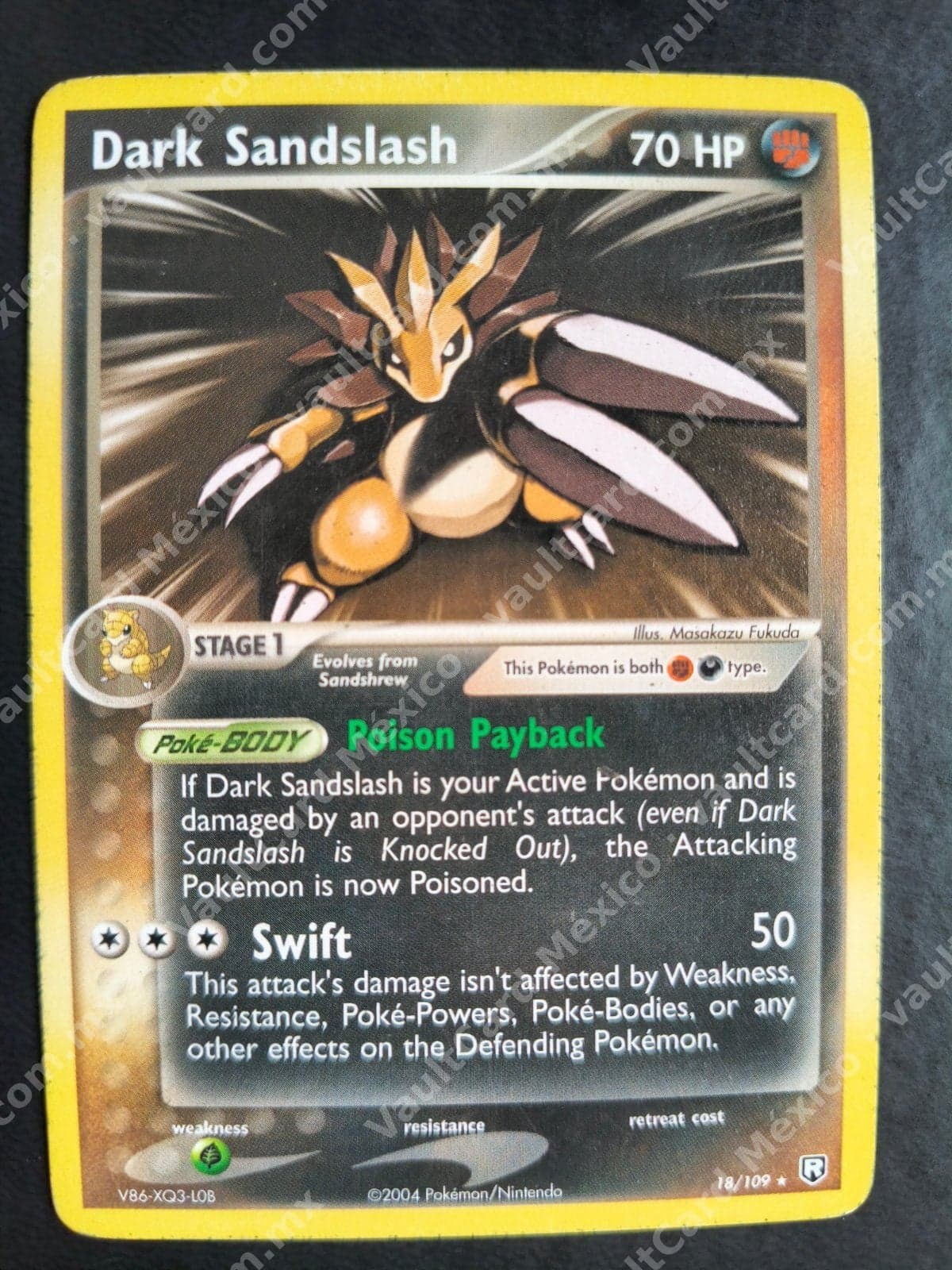 Dark Sandslash 18/109 - EX Team Rocket Returns Inglés