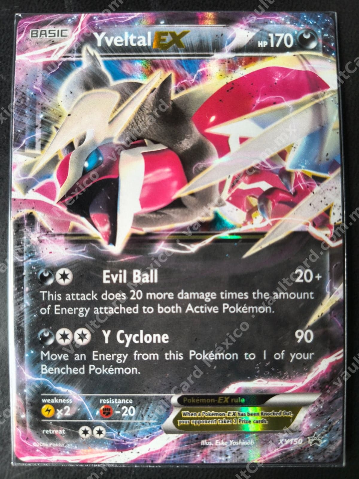 Yveltal EX XY150 - Promo Black Star XY Inglés